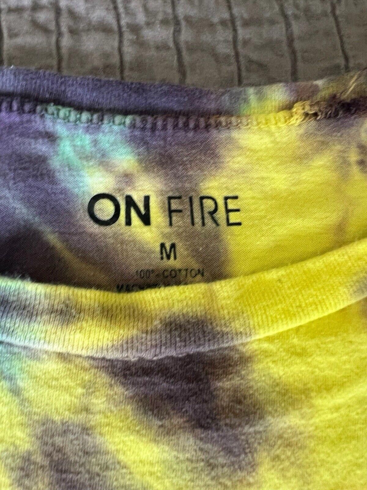 Designer On Fire Size M Women’s Fringe Tie Dye Festival Concert Tank Size M / US 6-8 / IT 42-44 - 2 Thumbnail