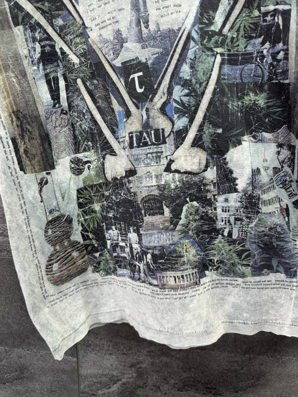 Allsaints AllSaints Alpha Sigma Tau T-Shirt Size M Size US M / EU 48-50 / 2 - 5 Thumbnail