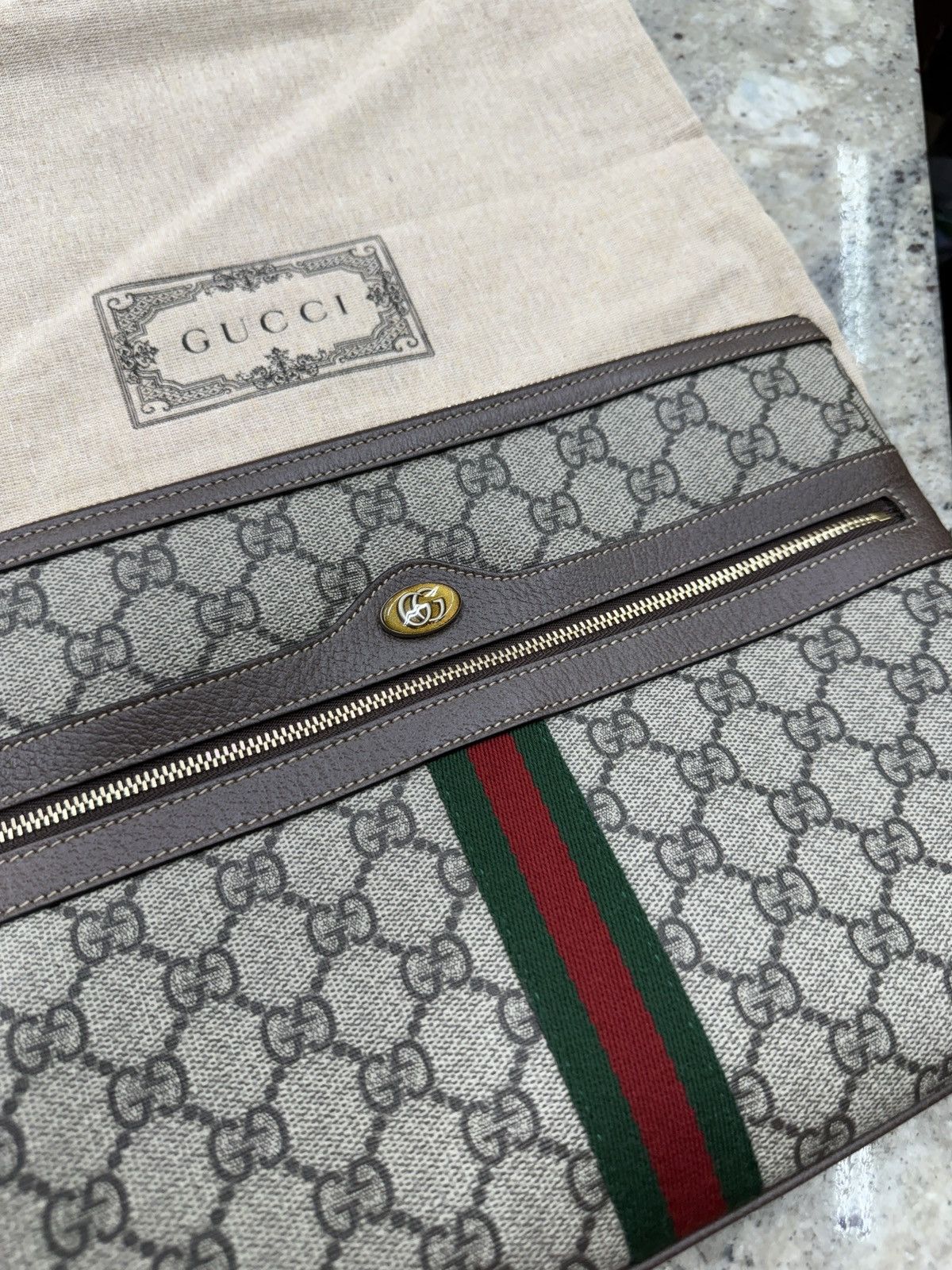 Gucci Gucci Ophidia Clutch Bag Size ONE SIZE - 7 Thumbnail