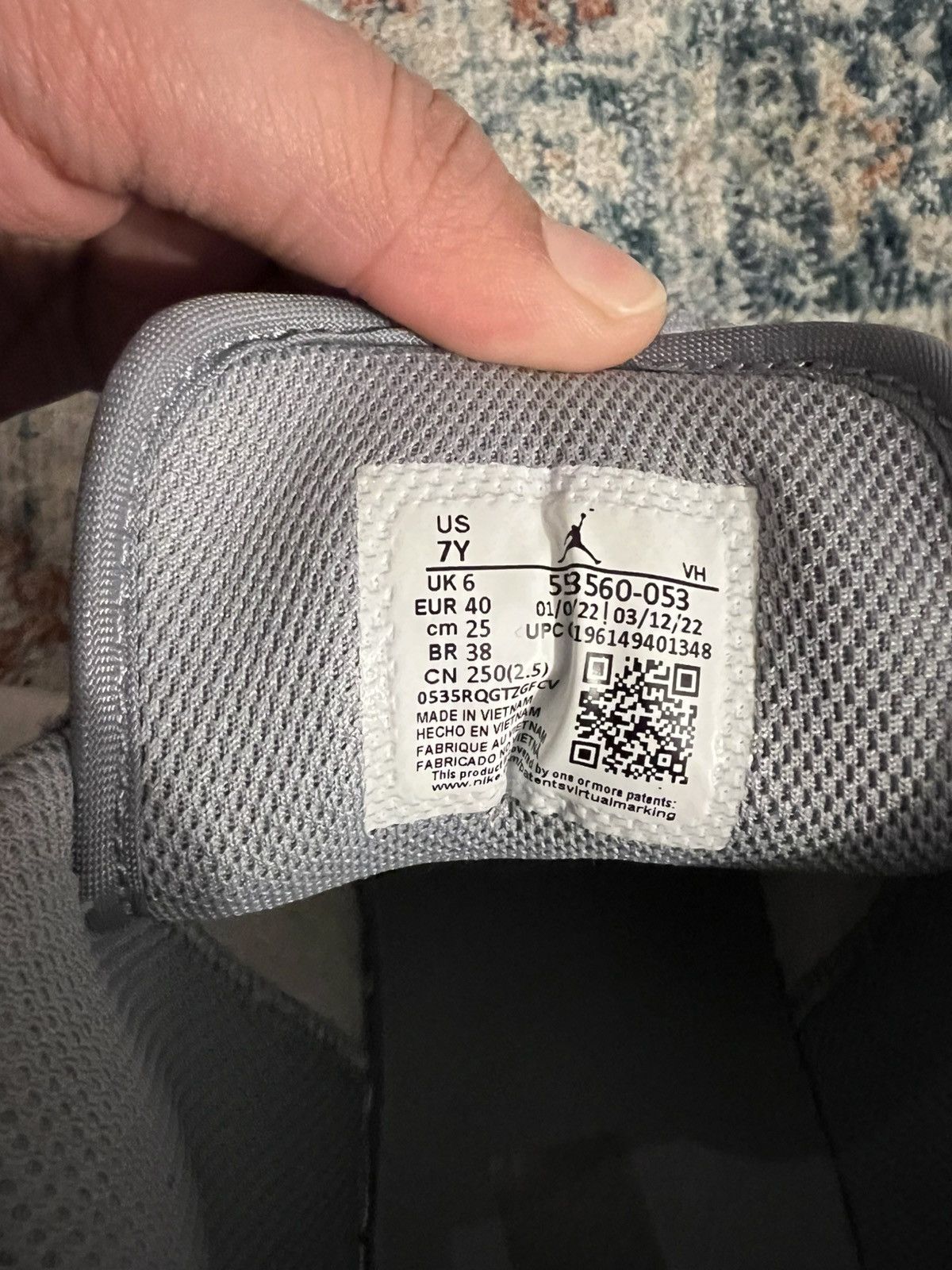 Nike Nike Grey Dunk lows Size US 7 / EU 40 - 6 Thumbnail