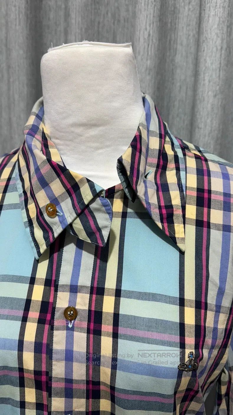Vivienne Westwood Vivienne Westwood Rare Collar Shirt Size M / US 6-8 / IT 42-44 - 4 Thumbnail