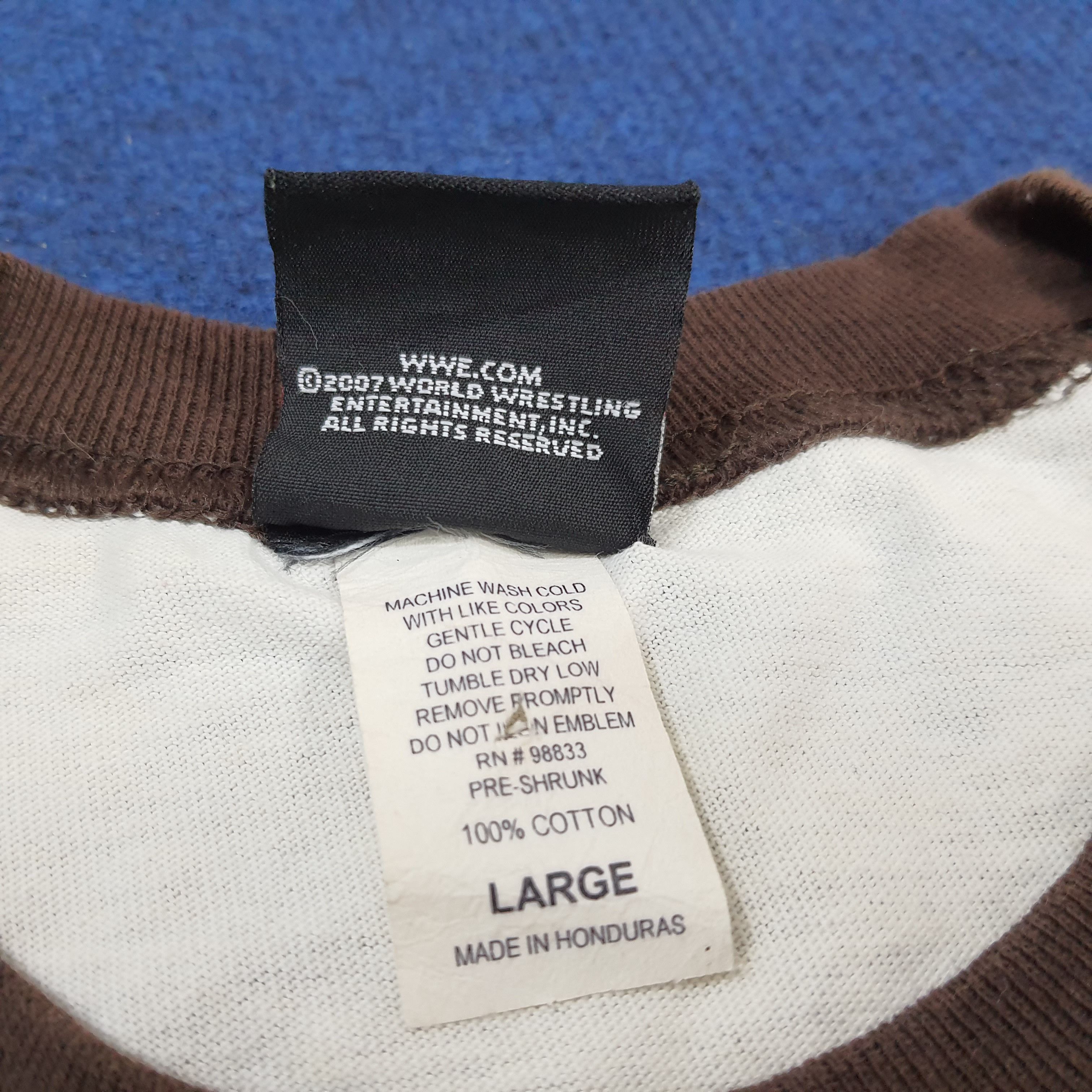 Vintage × WWE Vinatge WWE Champion John Cena Wrestler Raglan Tshirt Size US L / EU 52-54 / 3 - 5 Thumbnail