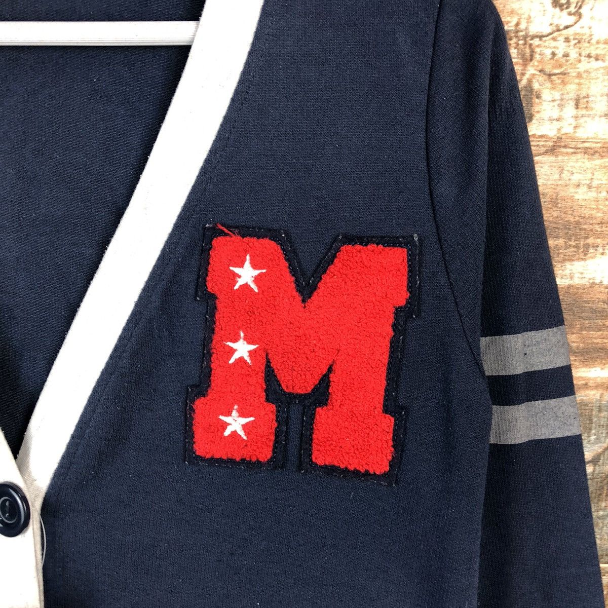 Disney × Mickey Mouse Mickey Mouse Dark Blue Cardigan Knitwear #A1577 Size S / US 4 / IT 40 - 11 Thumbnail