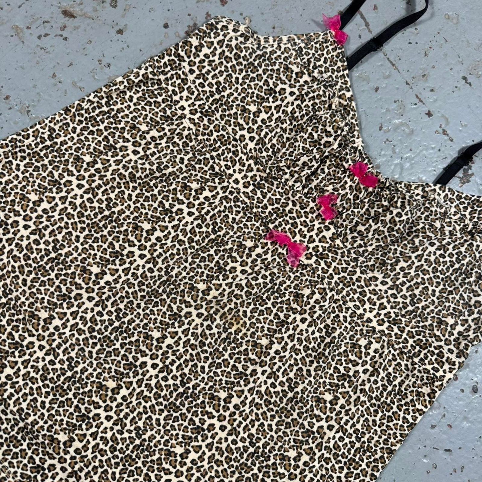 Other Vintage womens cheetah print top Size ONE SIZE - 2 Thumbnail