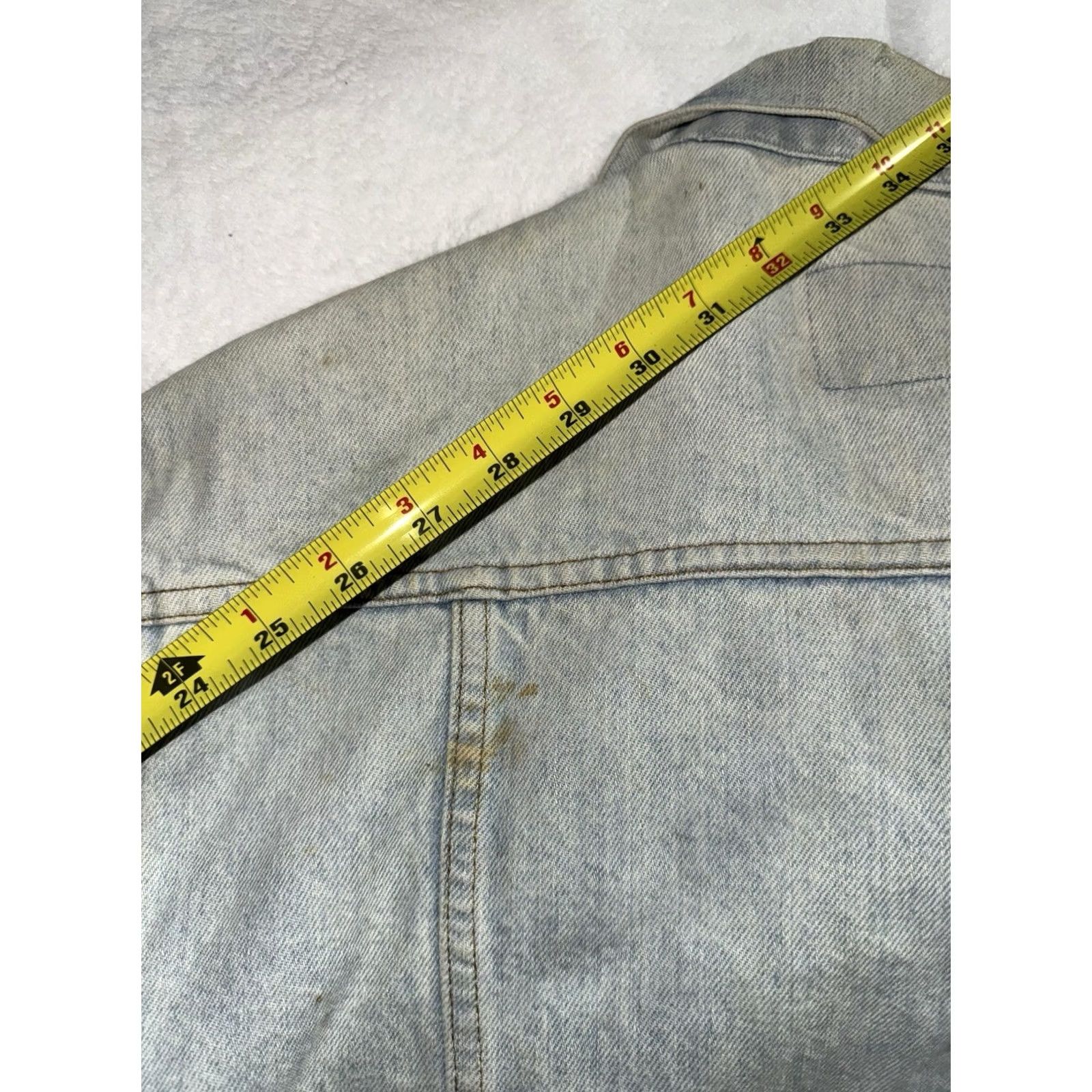 Gap Vintage GAP Denim Jacket Mens Large Blue Trucker Grunge Size US 33 - 8 Thumbnail