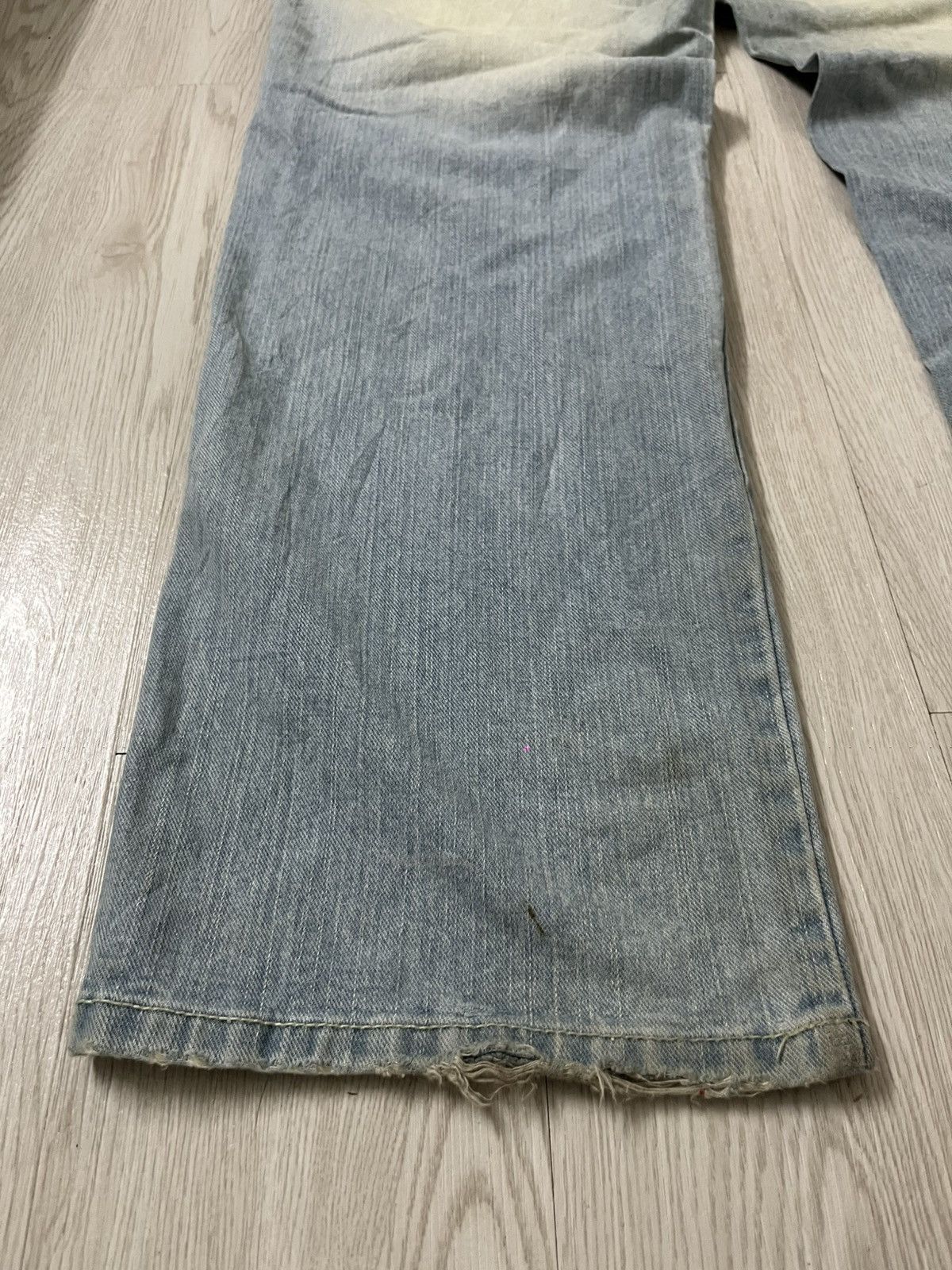 Pelle Pelle Vintage Y2k Pelle Pelle Dragon Embroidery Baggy Jeans Size US 36 / EU 52 - 12 Thumbnail