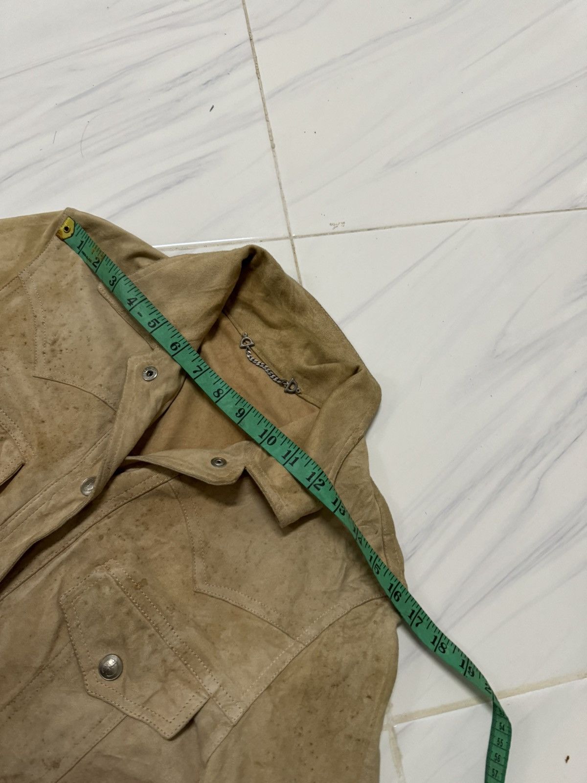 Gucci Gucci suede leather jacket size 40 Size S / US 4 / IT 40 - 18 Thumbnail