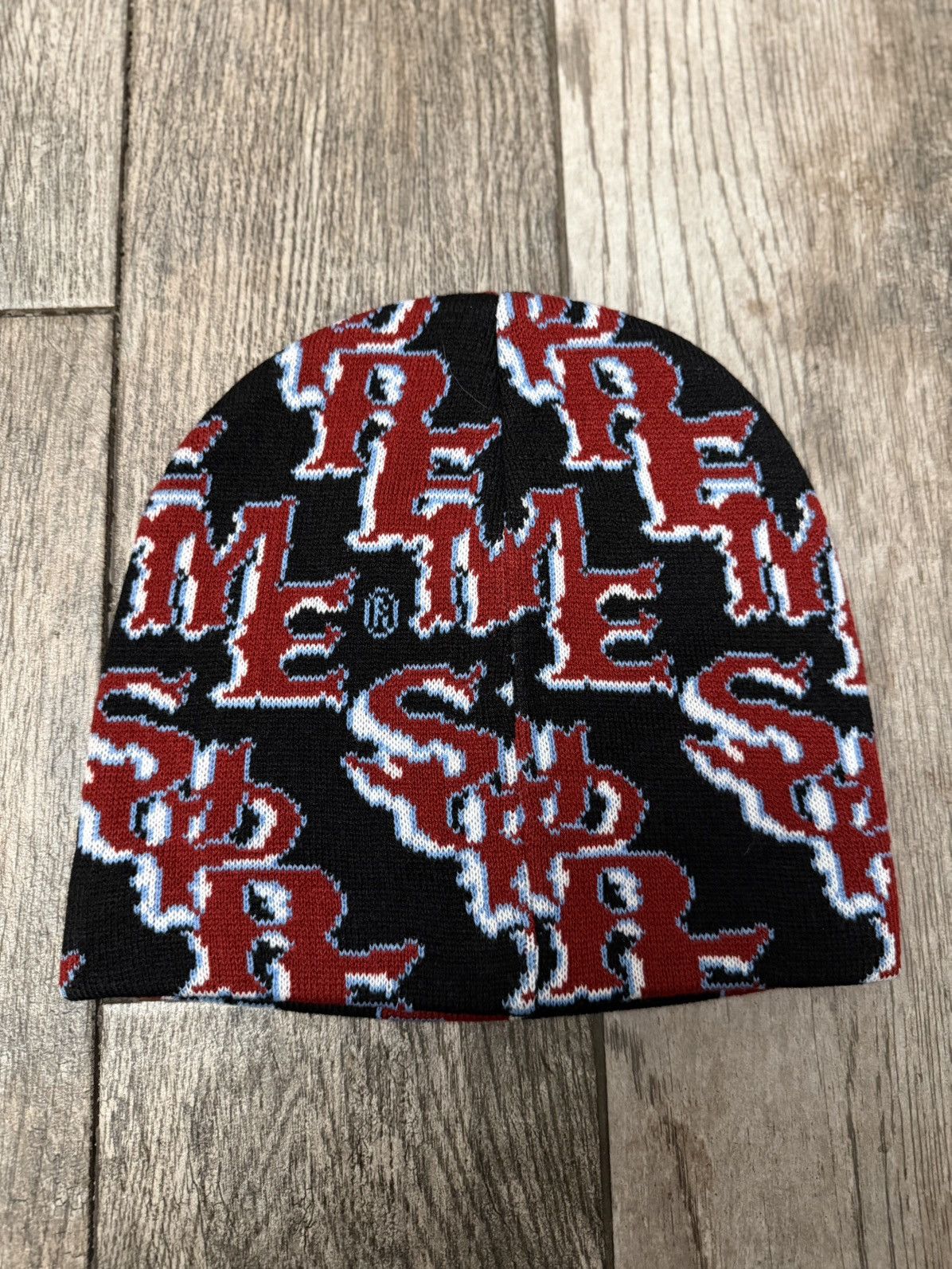 Supreme Supreme Slanted Gothic Outline Beanie Size ONE SIZE - 2 Thumbnail