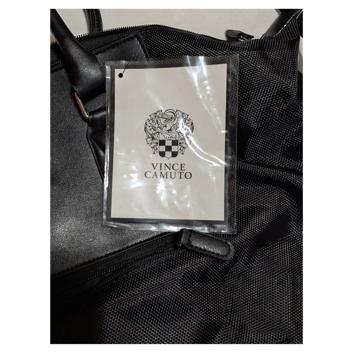 Vince Camuto Vince Camuto Large Black Weekend Tote Bag NWT Size ONE SIZE - 7 Thumbnail