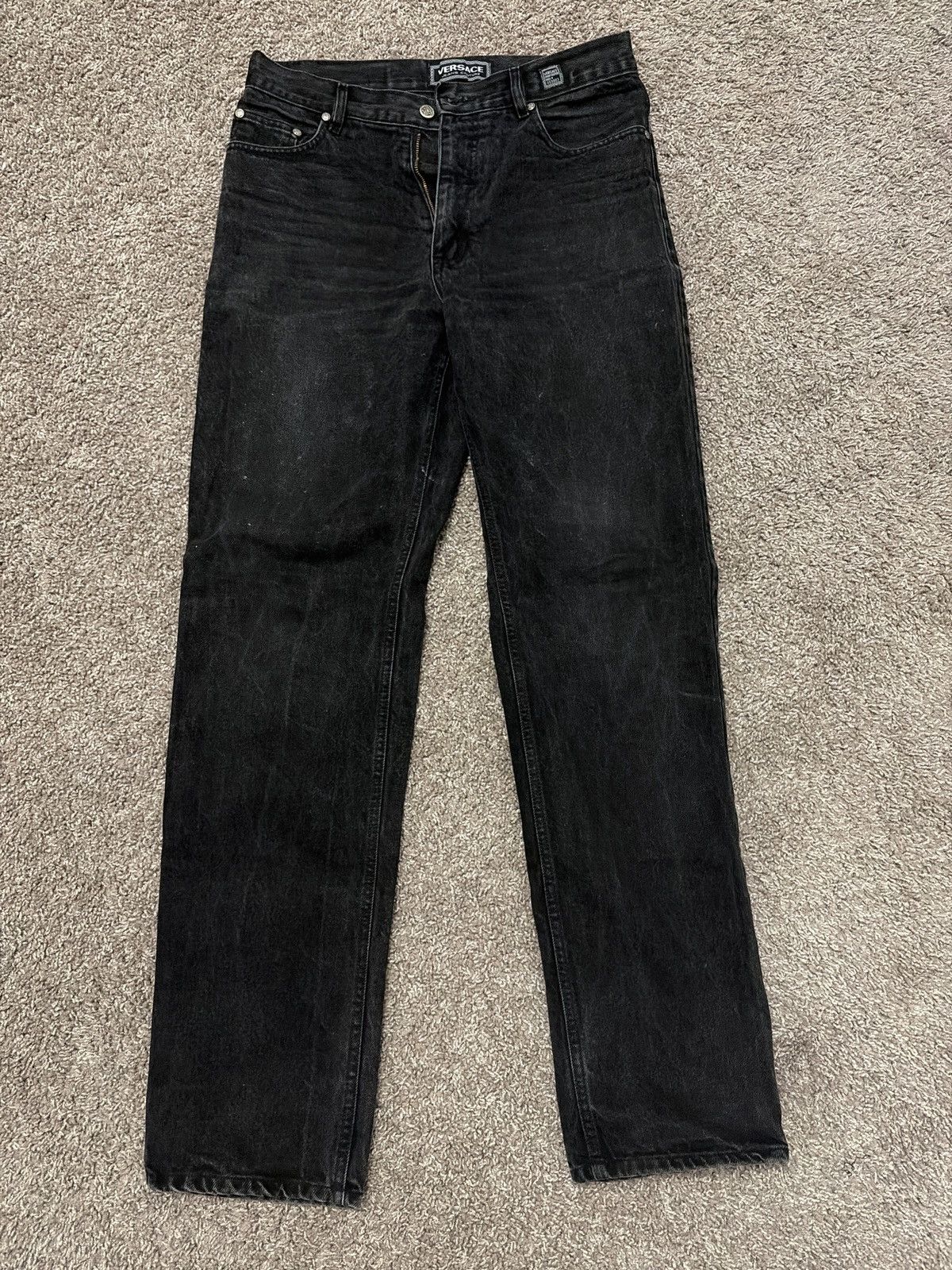 Versace Jeans Couture Versace Jeans Couture Vintage Denim Size US 33 - 1 Thumbnail