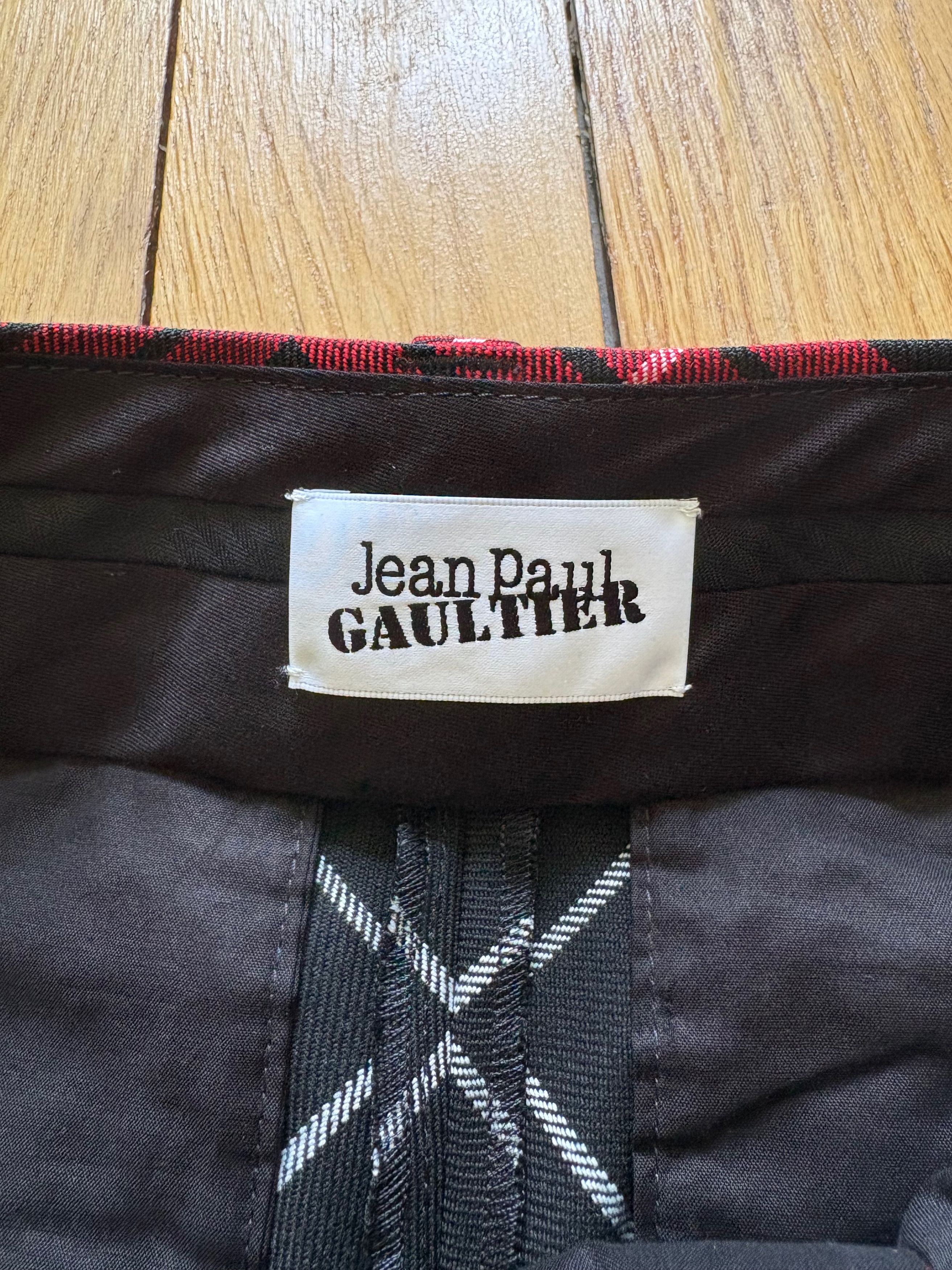 Jean Paul Gaultier Jean Paul Gaultier tartan trousers with hem pleat Size 26" / US 2 / IT 38 - 3 Thumbnail