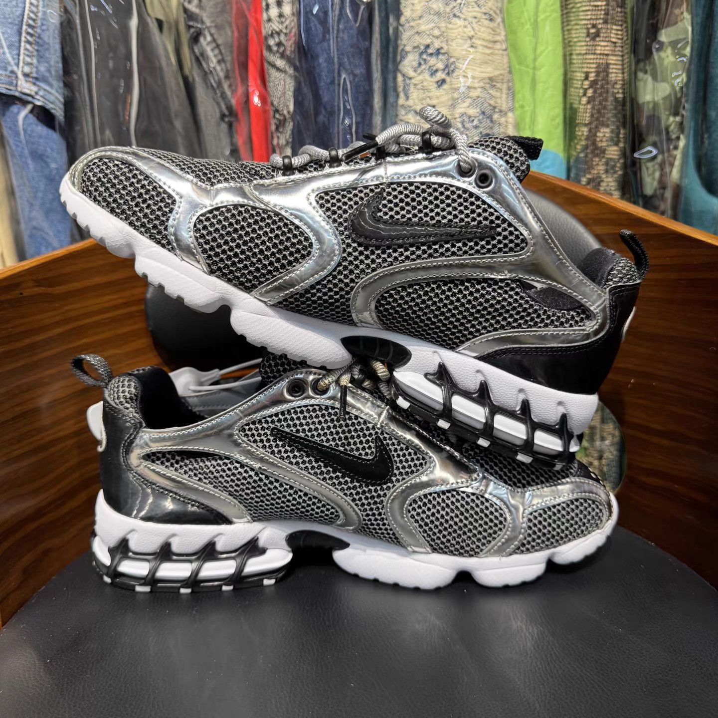 Nike Stussy x Nike Spiridon Cage 2 K15 Size US 11 / EU 44 - 7 Thumbnail