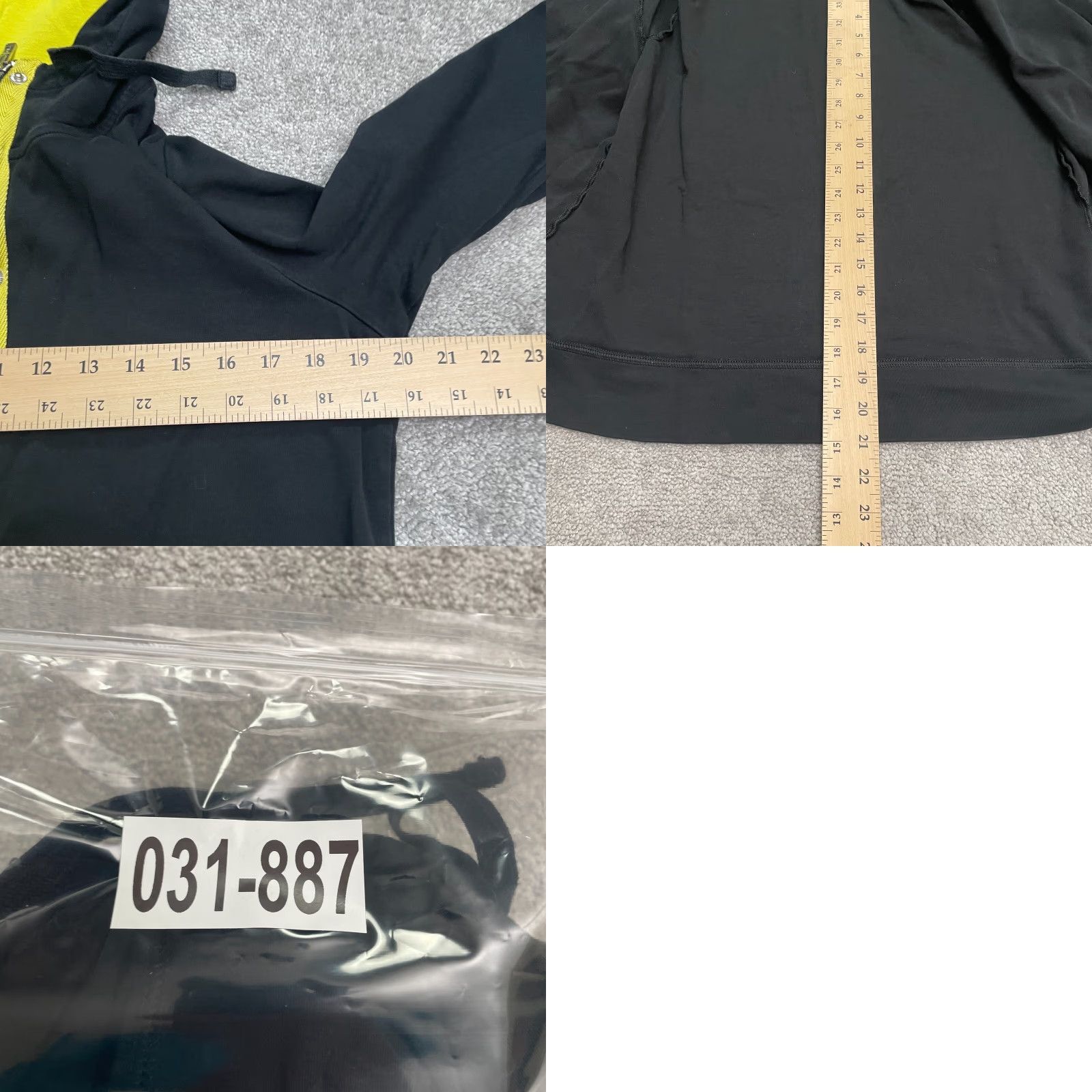 Ralph Lauren Lauren Ralph Lauren Full Zip Hoodie Sweatshirt Womens Large Black Yellow Casual Size L / US 10 / IT 46 - 9 Thumbnail