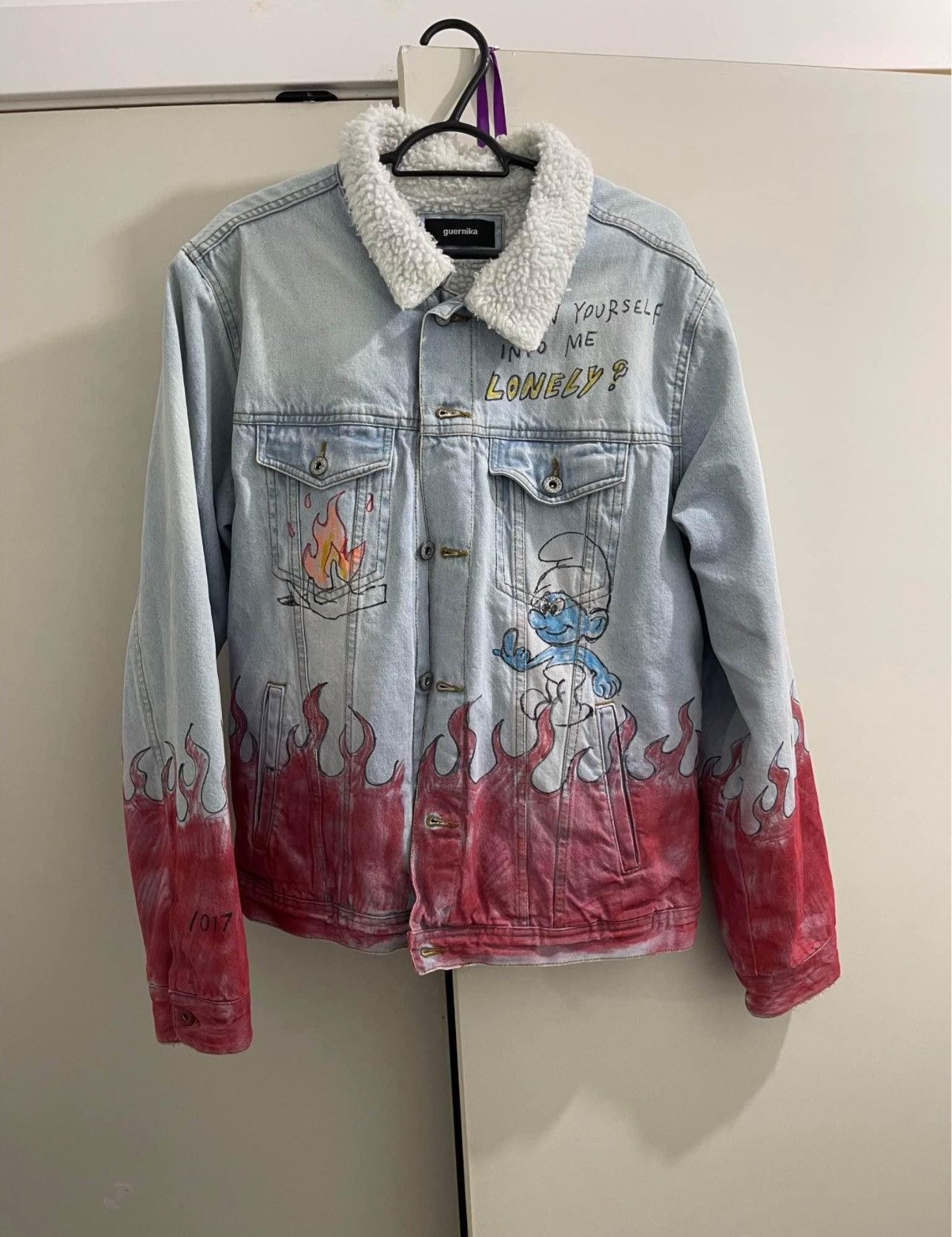 Japanese Brand GUERNIKA Japan jean jacket 1/1 Size US M / EU 48-50 / 2 - 1 Thumbnail