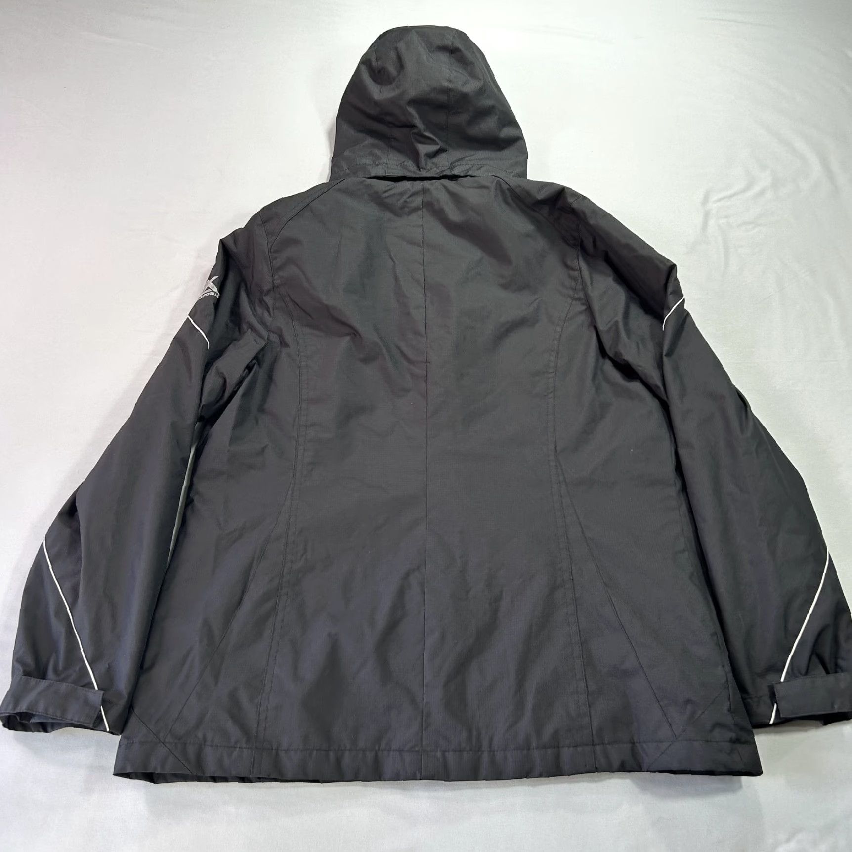 ZeroXposur ZeroXposur Jacket Womens Large Black Hooded Quilted Lined Waterproof Coat Size L / US 10 / IT 46 - 2 Thumbnail