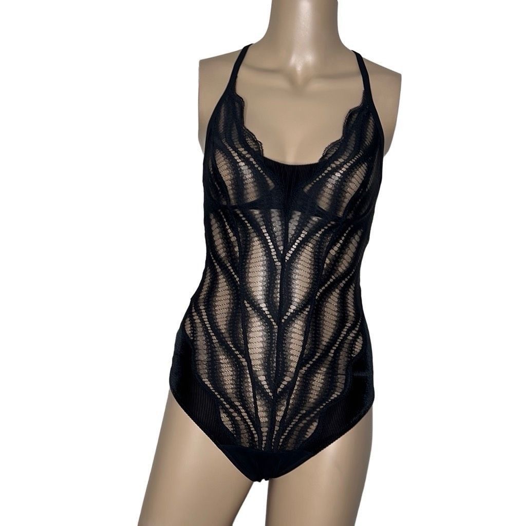 Wolford NWT Wolford Esmeralda String Body Black 8 D-cup Size M / US 6-8 / IT 42-44 - 7 Thumbnail