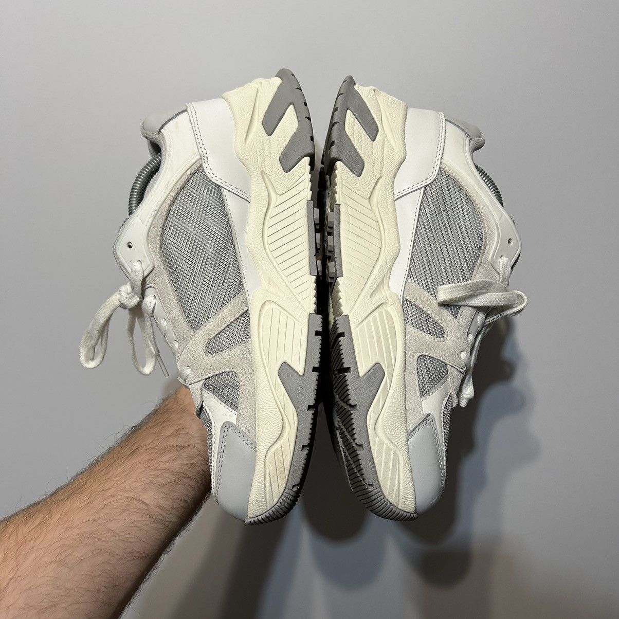 Calvin Klein × Designer Calvin Klein Jeans Chunky Runner Vibram leather mix suede Size US 10 / EU 43 - 8 Thumbnail