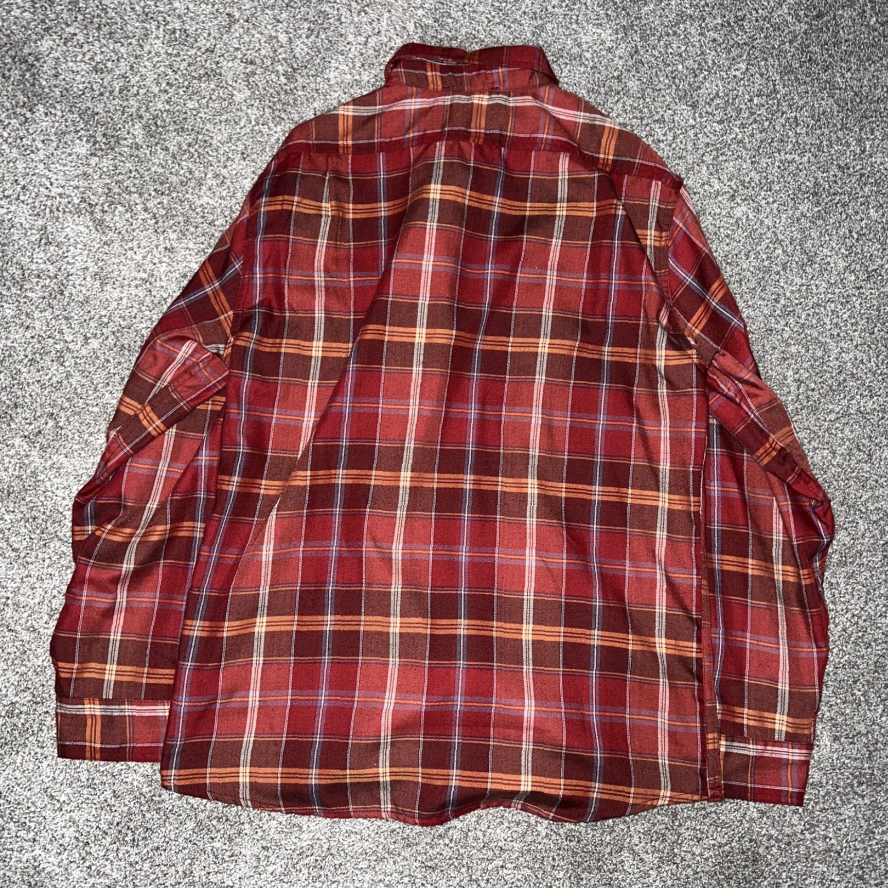 Orvis Orvis Red Plaid Button-Up Shirt Mens Size M Long Sleeve Size US M / EU 48-50 / 2 - 4 Thumbnail