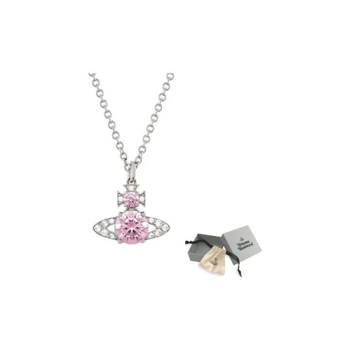 Vivienne Westwood Vivienne Westwood Ismene Brass Pendant Necklace 0079 Size ONE SIZE - 1 Thumbnail