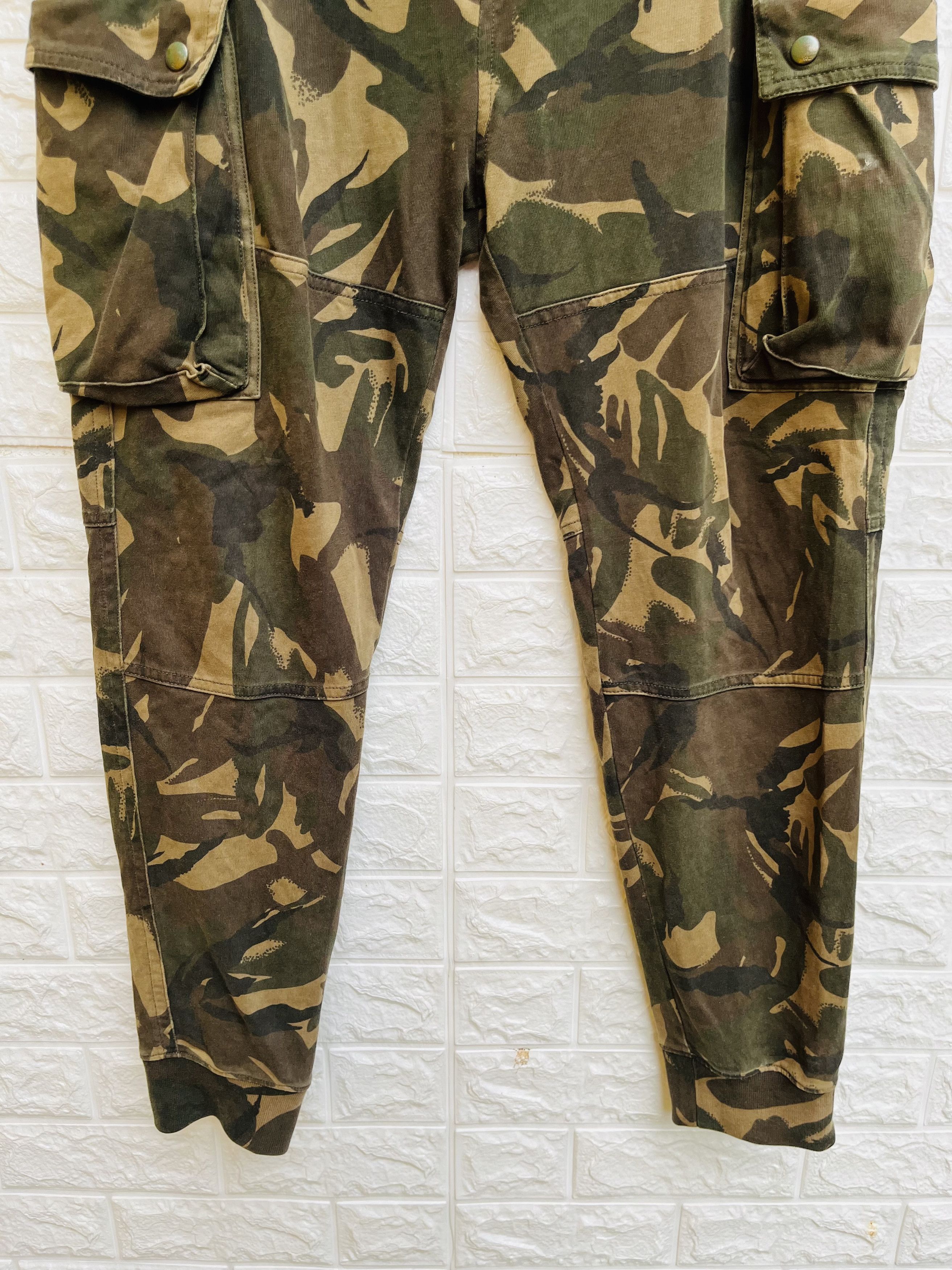 Japanese Brand × Polo Ralph Lauren Vintage Polo Ralph Lauren Camouflage Japan Designer Fashion Size US 36 / EU 52 - 4 Thumbnail