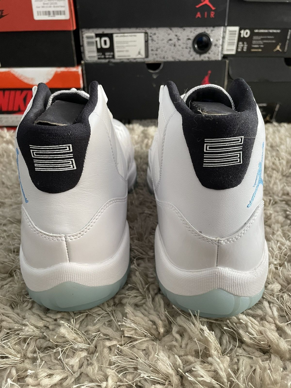 Jordan Brand Jordan 11 Legend Blue 2014 Releass Size US 9 / EU 42 - 6 Thumbnail