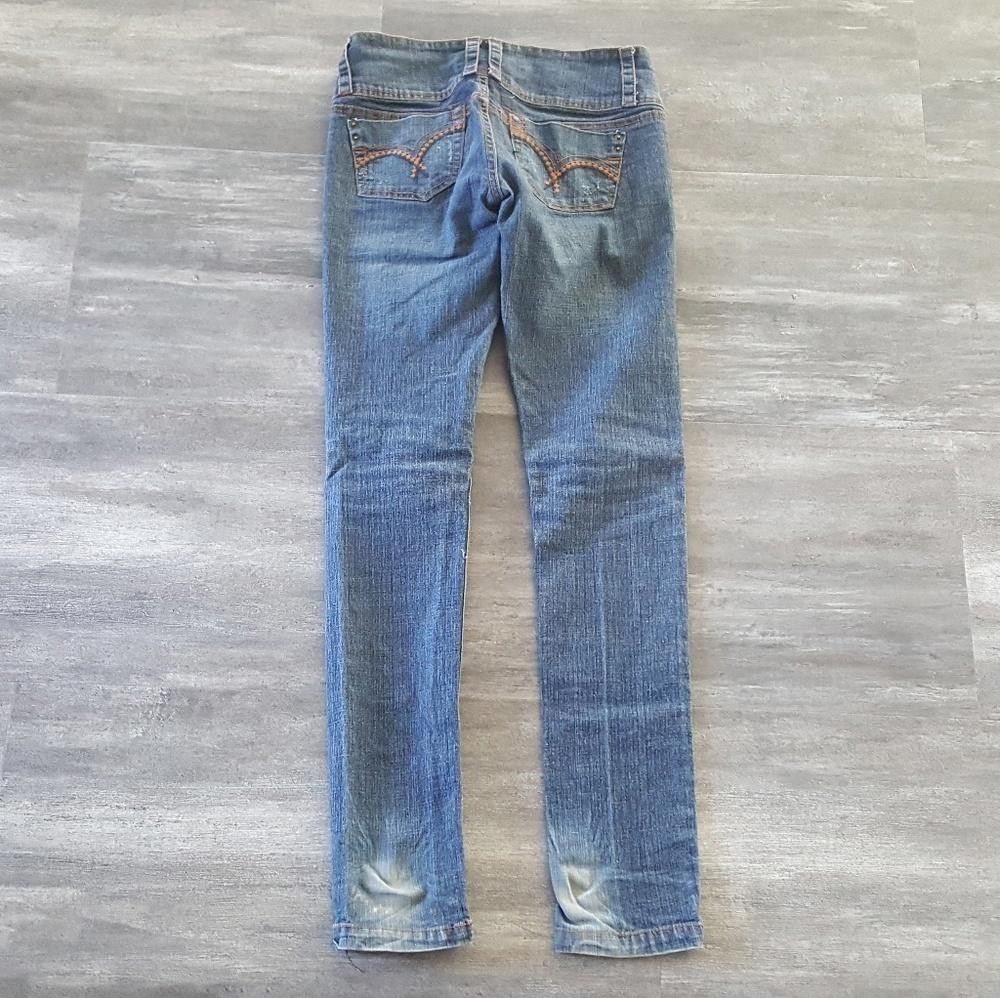 Designer Dark Denim Bongo Jean Size 30" / US 8 / IT 44 - 2 Thumbnail