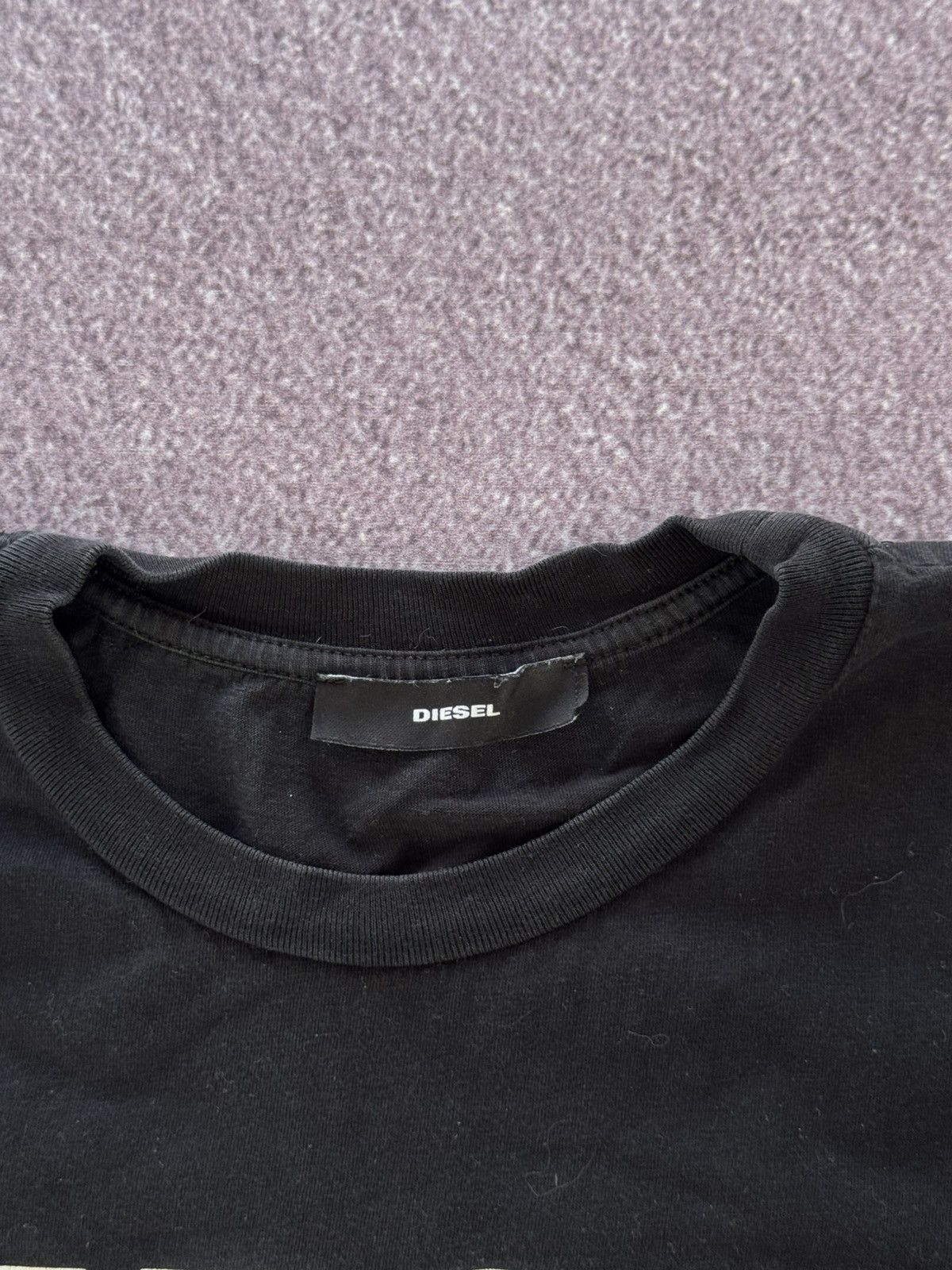 Diesel Diesel Y2K 2020’s Glamour Big Logo Luxury T-Shirt Size M / US 6-8 / IT 42-44 - 6 Thumbnail