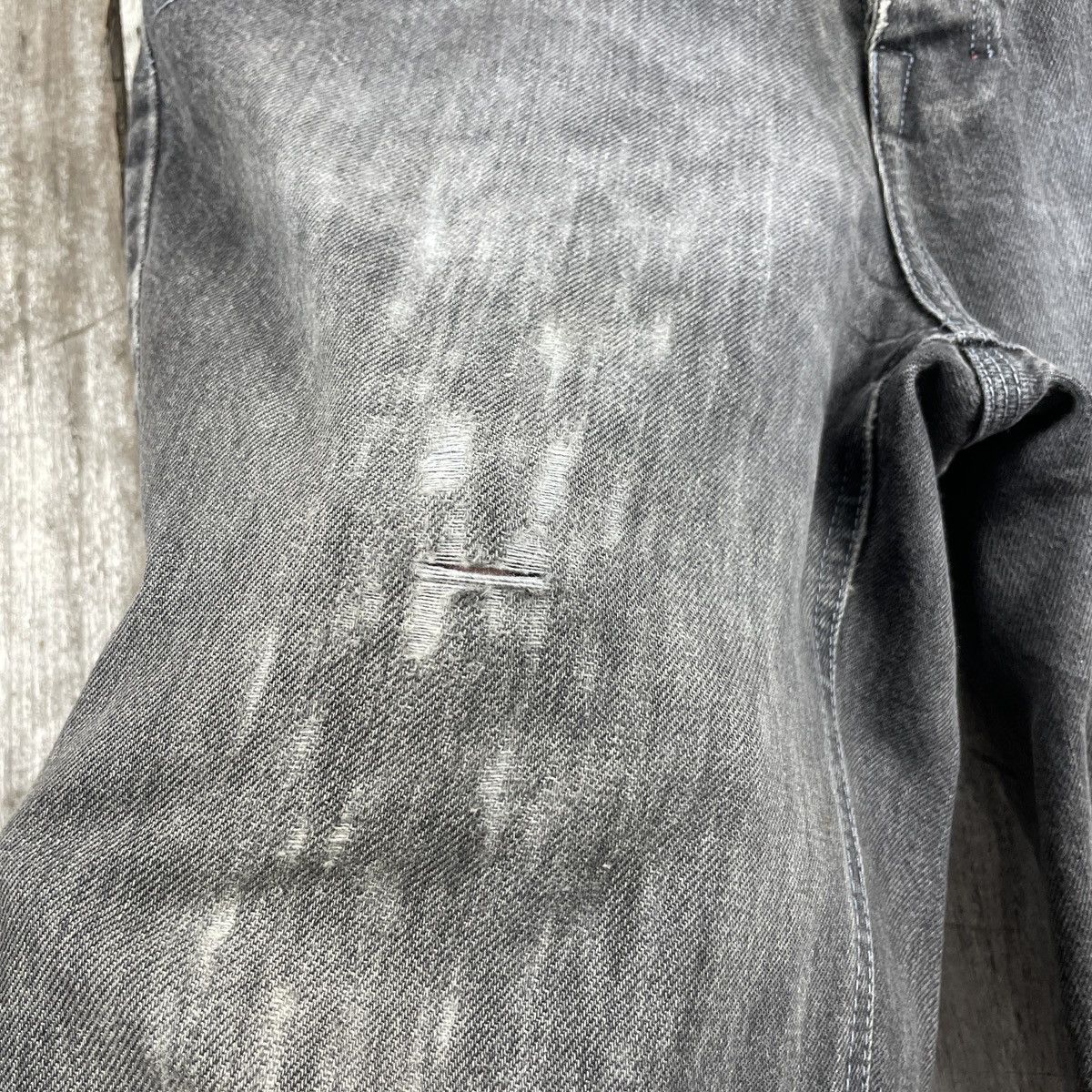 Oakley Vintage Oakley Industrial Denim Distressed Baggy Pants Size US 31 - 8 Thumbnail