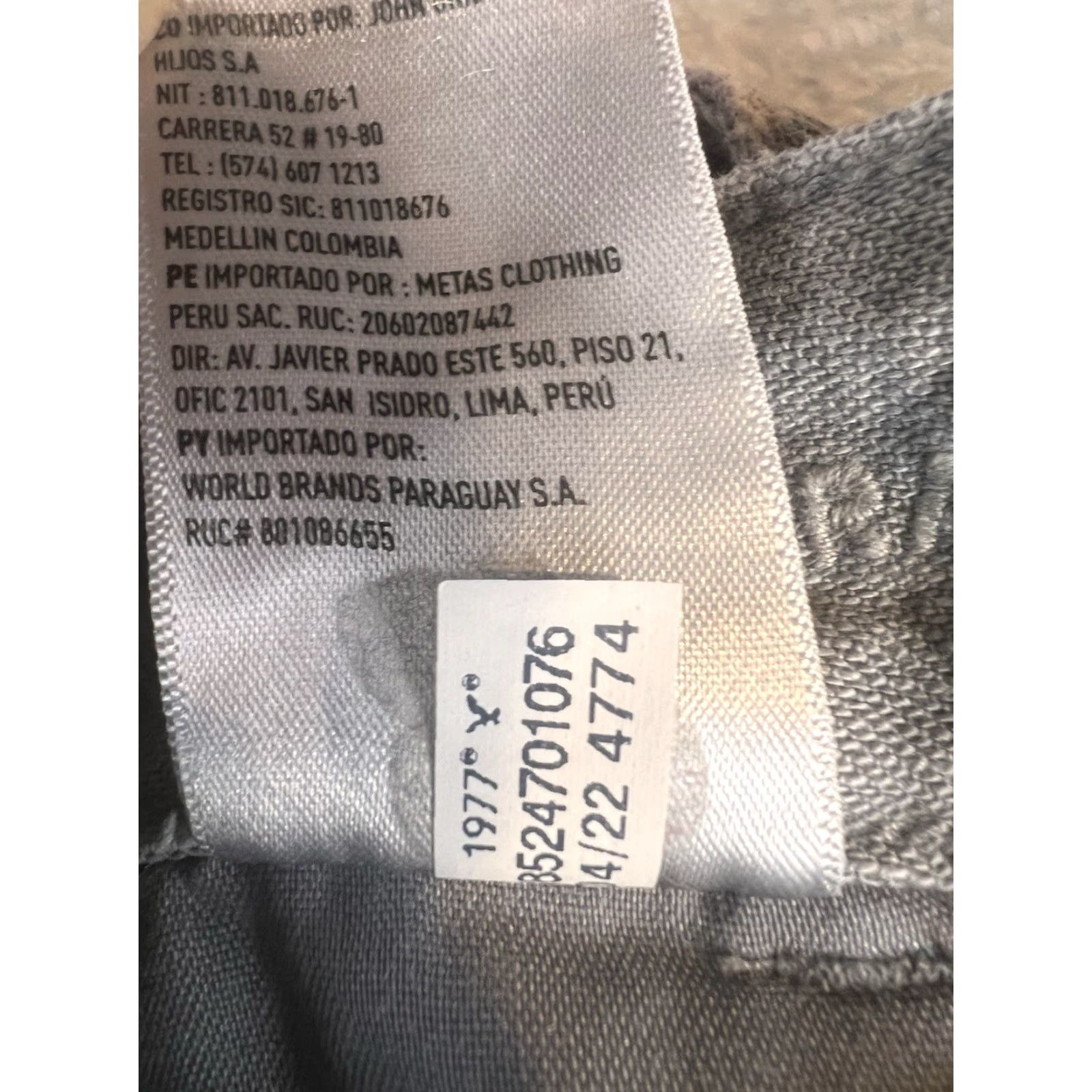 American Eagle Outfitters VINTAGE American Eagle Outfitters 90s Straight Carpenter Pants Womens 12 Gray NWT 9 Size 34" / US 12 / IT 48 - 5 Thumbnail
