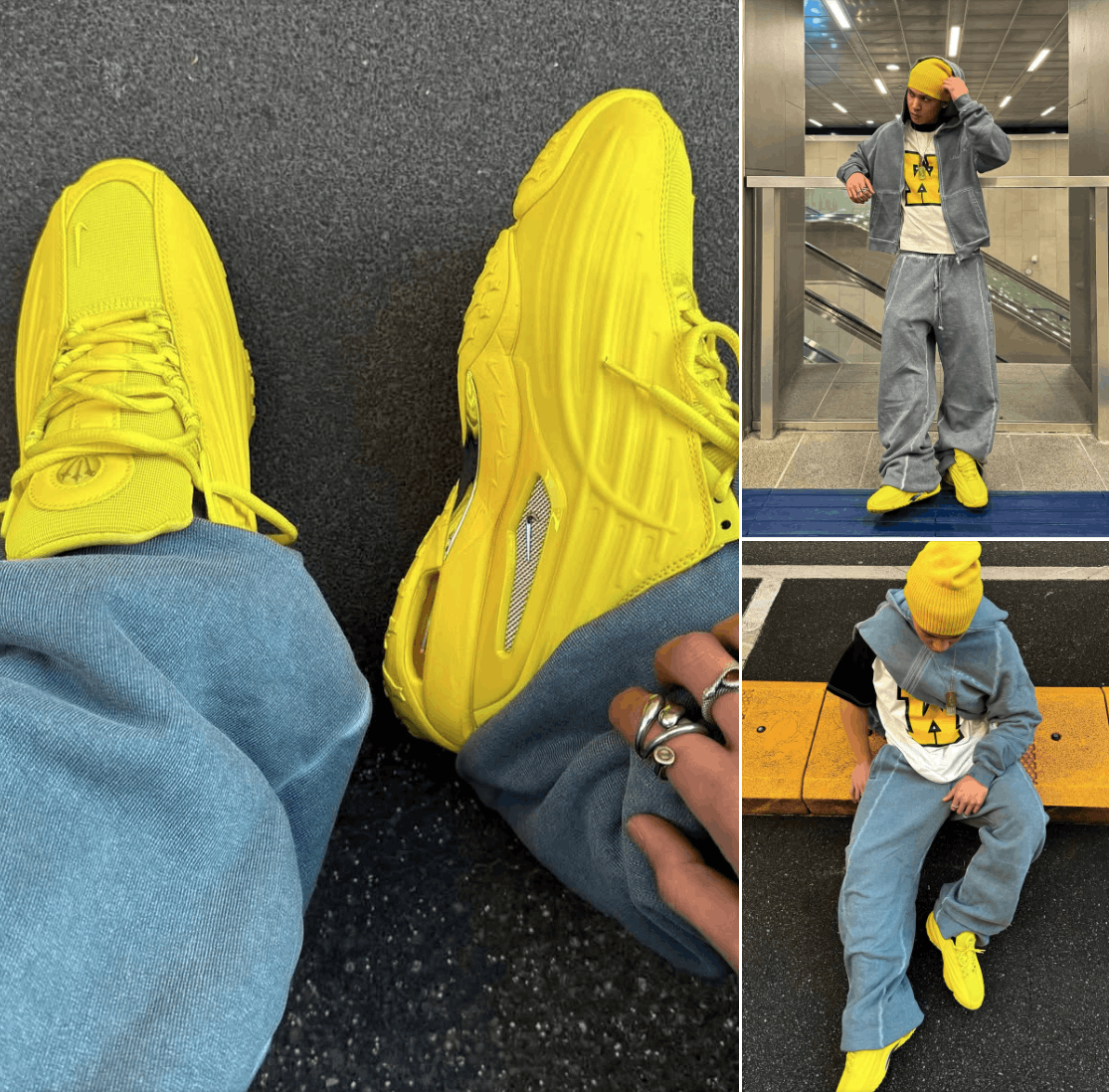 NOCTA × Nike NIKE X Nocta Drake Hot Step 2 Opti Yellow (B-GRADE) Size US 11 / EU 44 - 2 Thumbnail