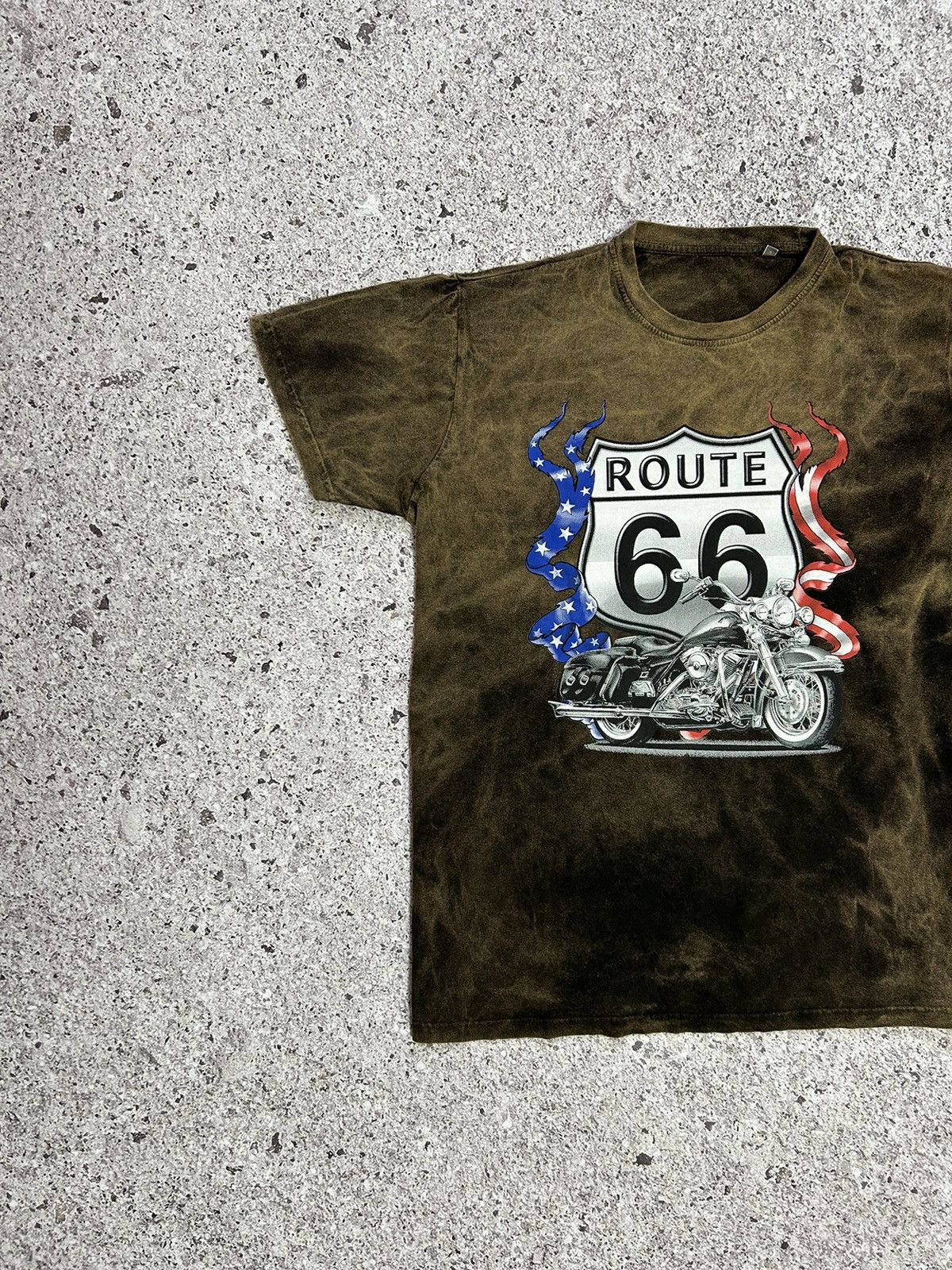 Harley Davidson × Route 66 × Vintage Vintage 90s Route 66 Like West Choppers Harley Davidson Tee Size US L / EU 52-54 / 3 - 3 Thumbnail
