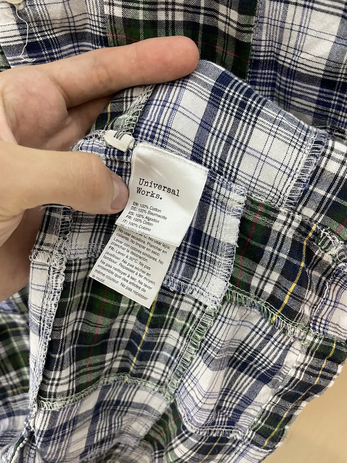 Japanese Brand × Universal Works Universal Works patchwork Japanese style shirt Size US M / EU 48-50 / 2 - 7 Thumbnail