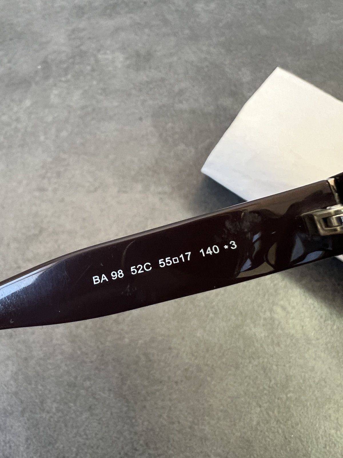Balenciaga Balenciaga Havana square Sunglasses Size ONE SIZE - 5 Thumbnail
