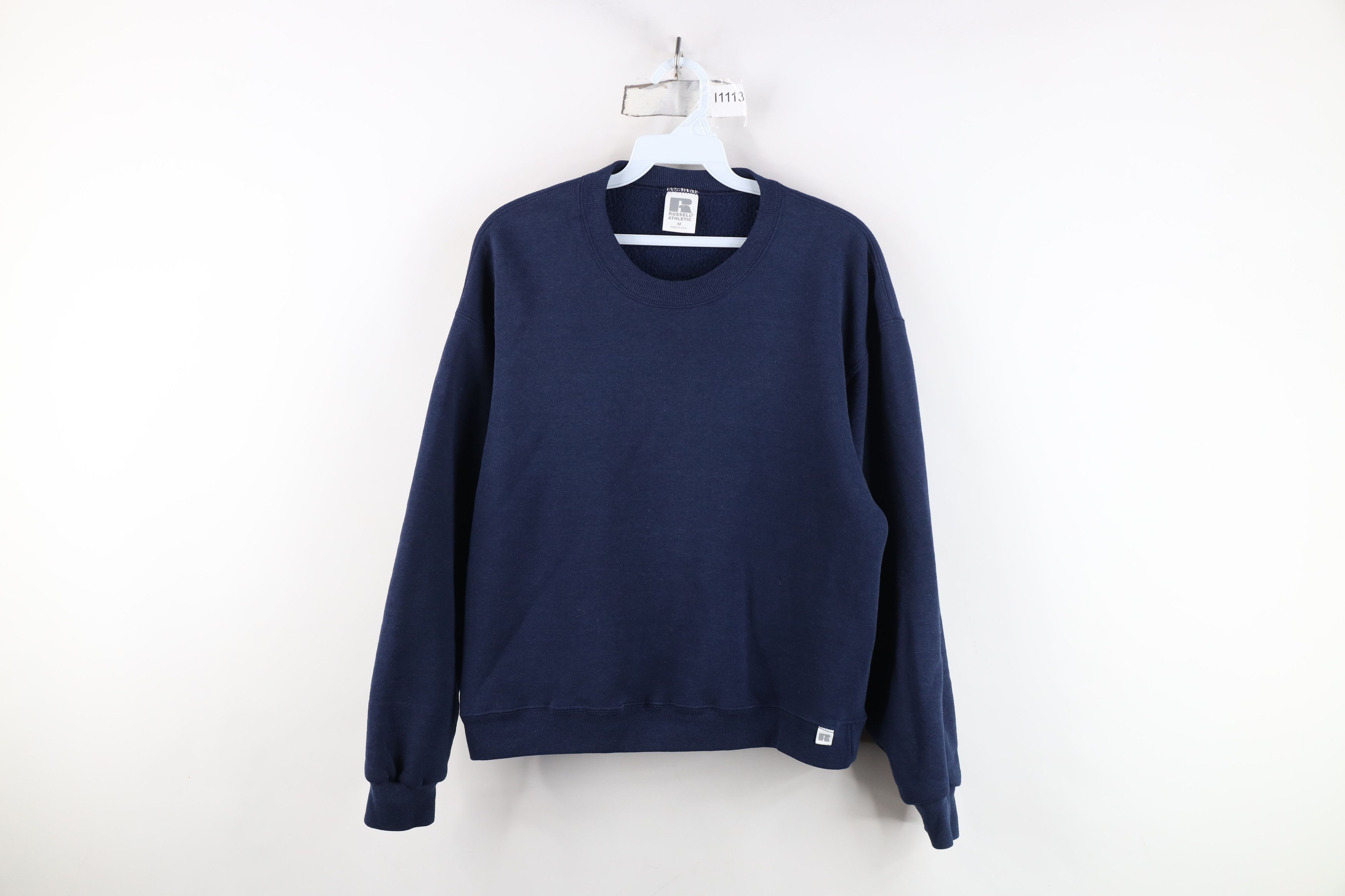 Russell Athletic Vintage 90s Russell Athletic Crewneck Sweatshirt Blue USA Size M / US 6-8 / IT 42-44 - 1 Thumbnail