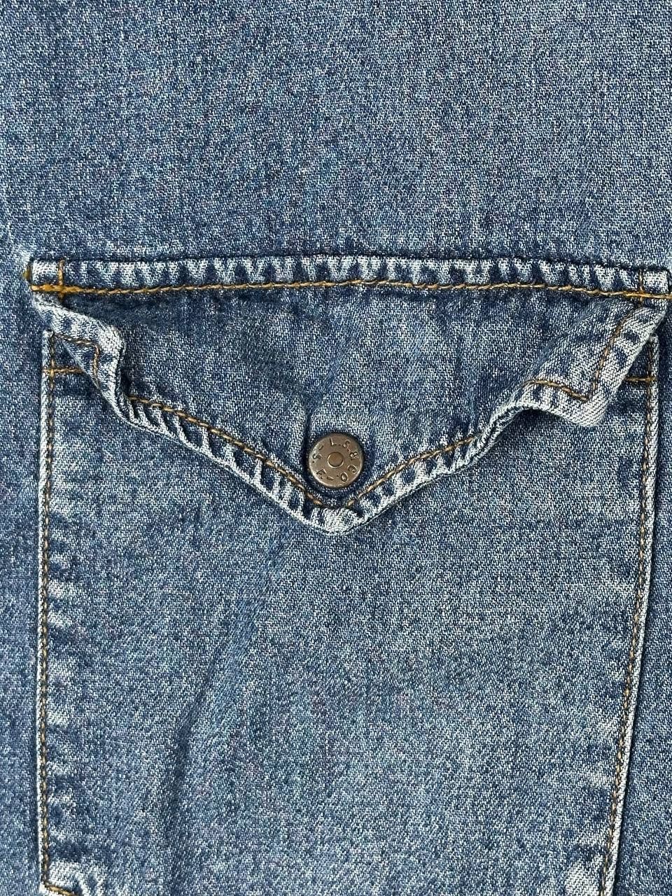 Levi's Vintage 90s Levis Shirt Button Up Indigo Size US L / EU 52-54 / 3 - 9 Thumbnail