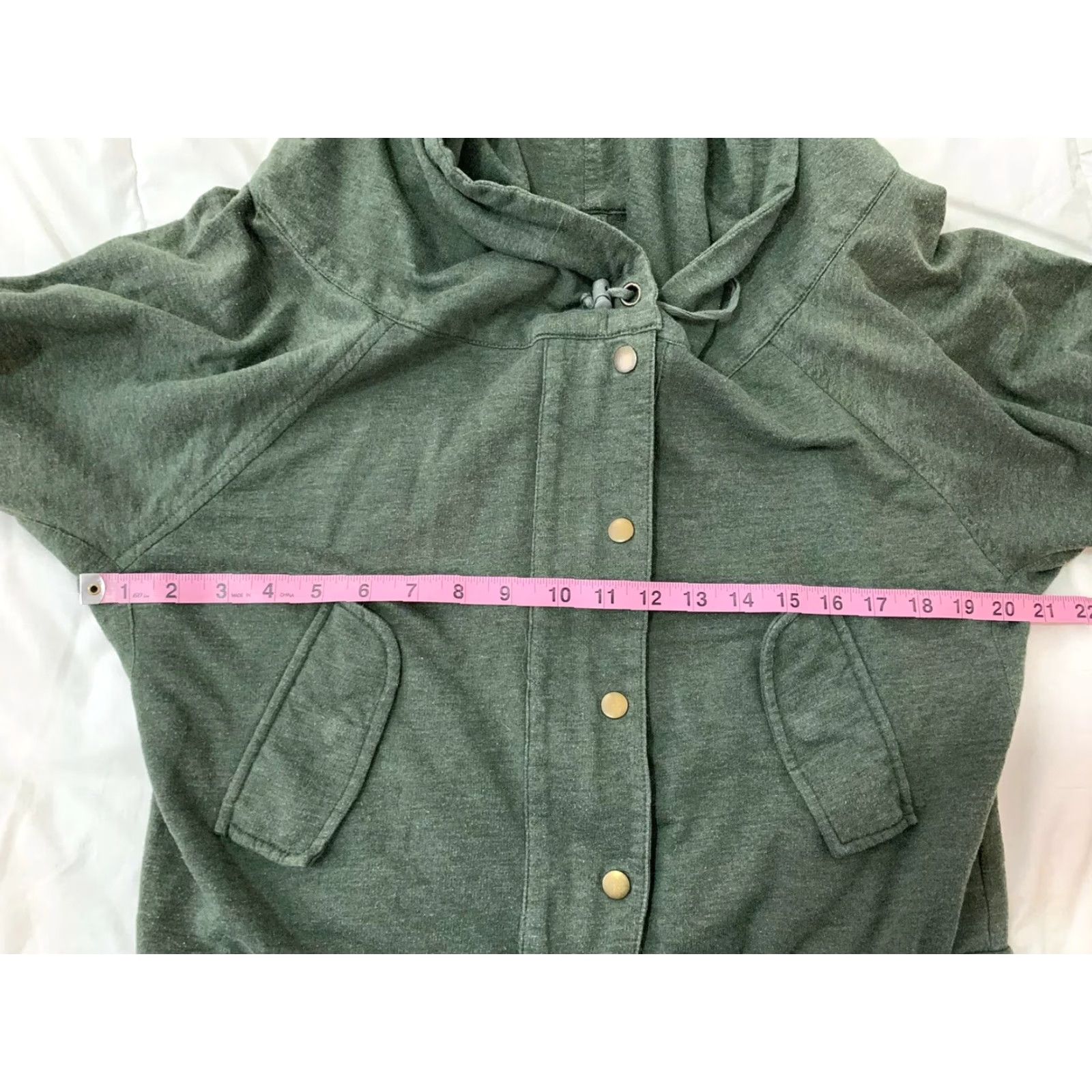 Vintage KUT from the Kloth Hoodie Women's Large Green Shirt Hoodie Size L / US 10 / IT 46 - 4 Thumbnail