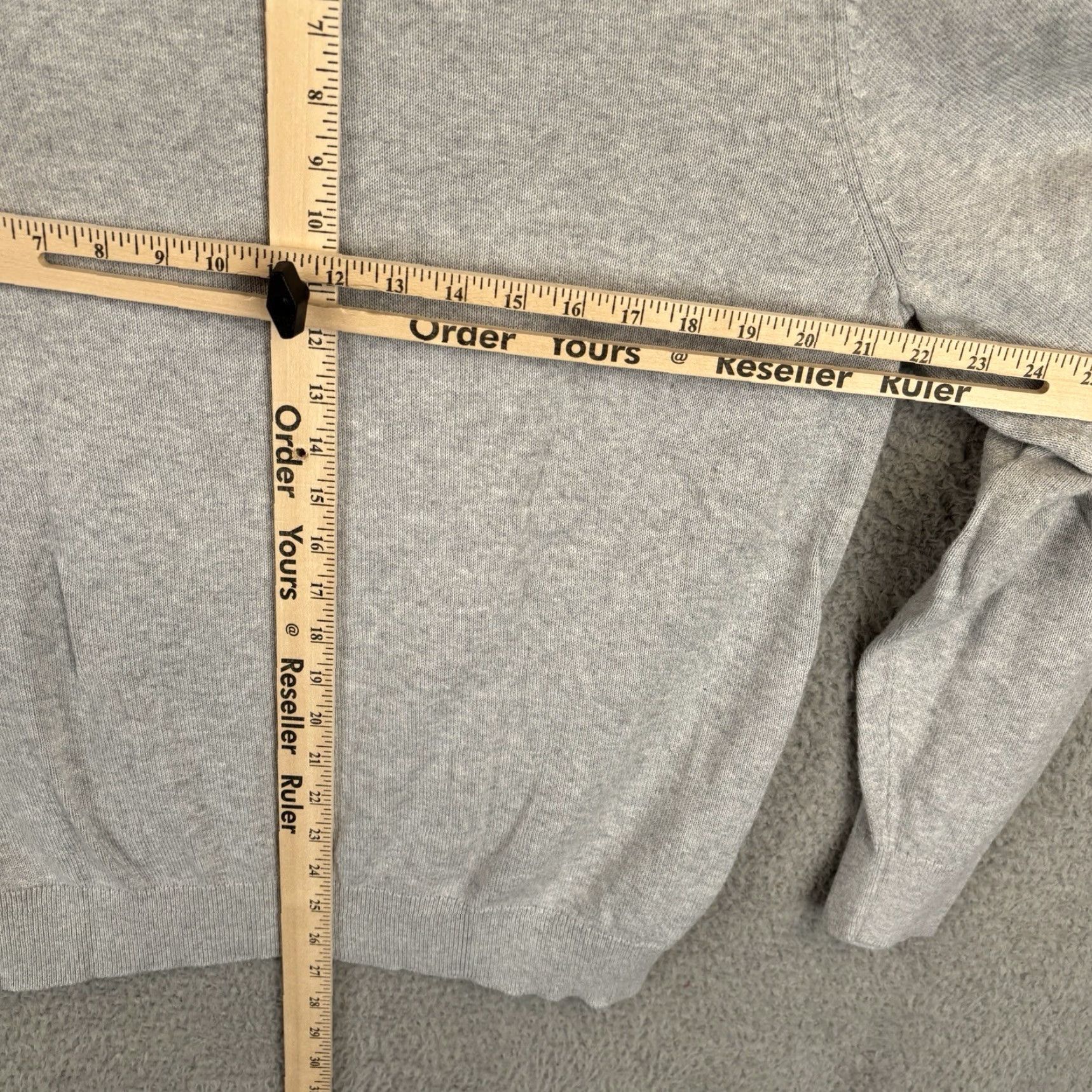 Vineyard Vines Vineyard Vines Sweater Mens M Gray 1/4 Zip Cashmere Blend Preppy Casual Pullover Mock Neck Long Sleeve Size US M / EU 48-50 / 2 - 7 Thumbnail