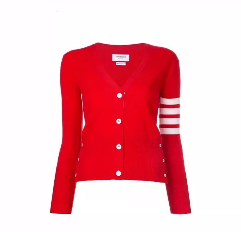 Thom Browne THOM BROWNE4Cashmere cardigan 2502-Nextarrow Size XL / US 12-14 / IT 48-50 - 1 Thumbnail