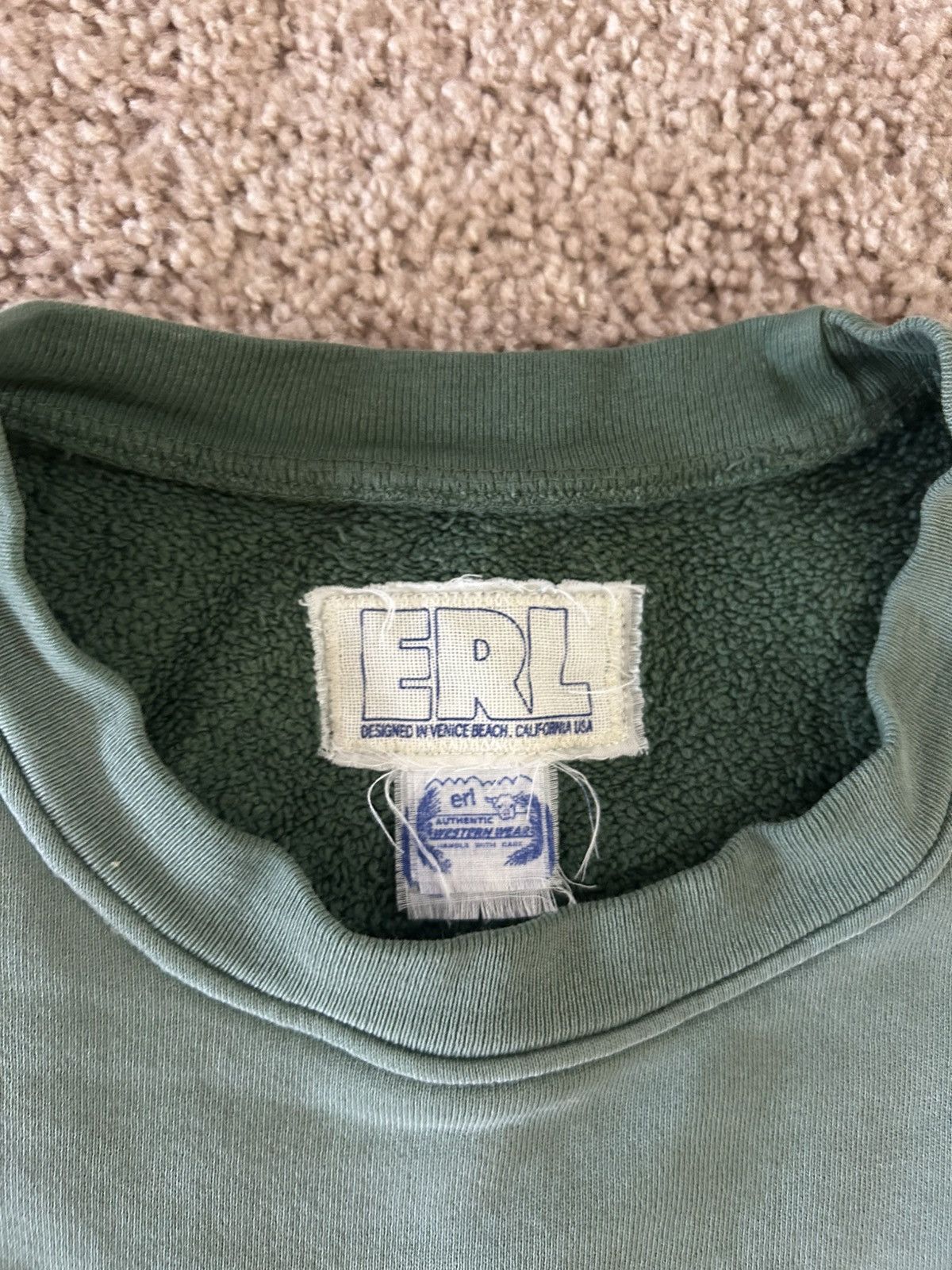 ERL S/S 26 Capsule Collegiate Crewneck Size US S / EU 44-46 / 1 - 1 Thumbnail