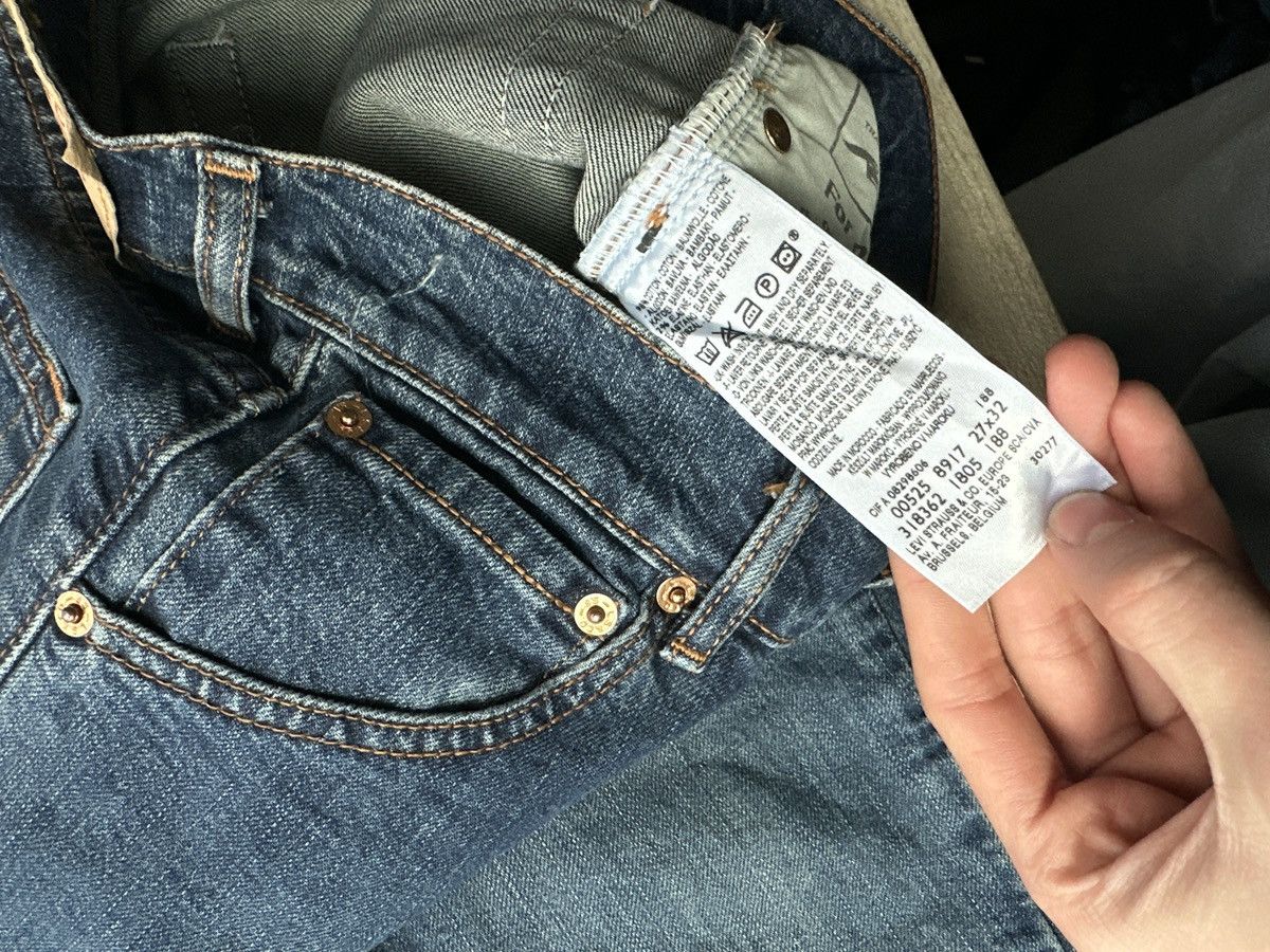 Levi's BOOTCUT🚨Vintage 90s Levis Jeans 00525 Light Wash Denim 525 Size 25" / US 0 / IT 36 - 6 Thumbnail