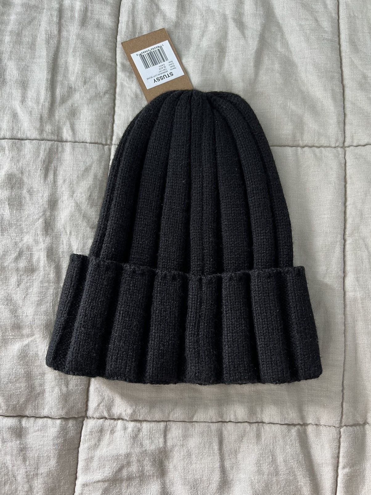 Stussy Rare Stussy Workwear Cuff Beanie “Black” | Grailed