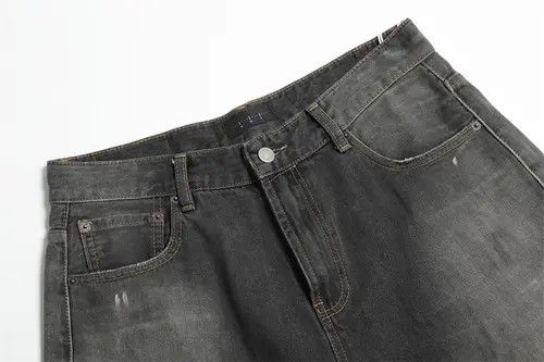 Japanese Brand Punk distressed washed vintage gradient denim shorts Size US 32 / EU 48 - 4 Thumbnail