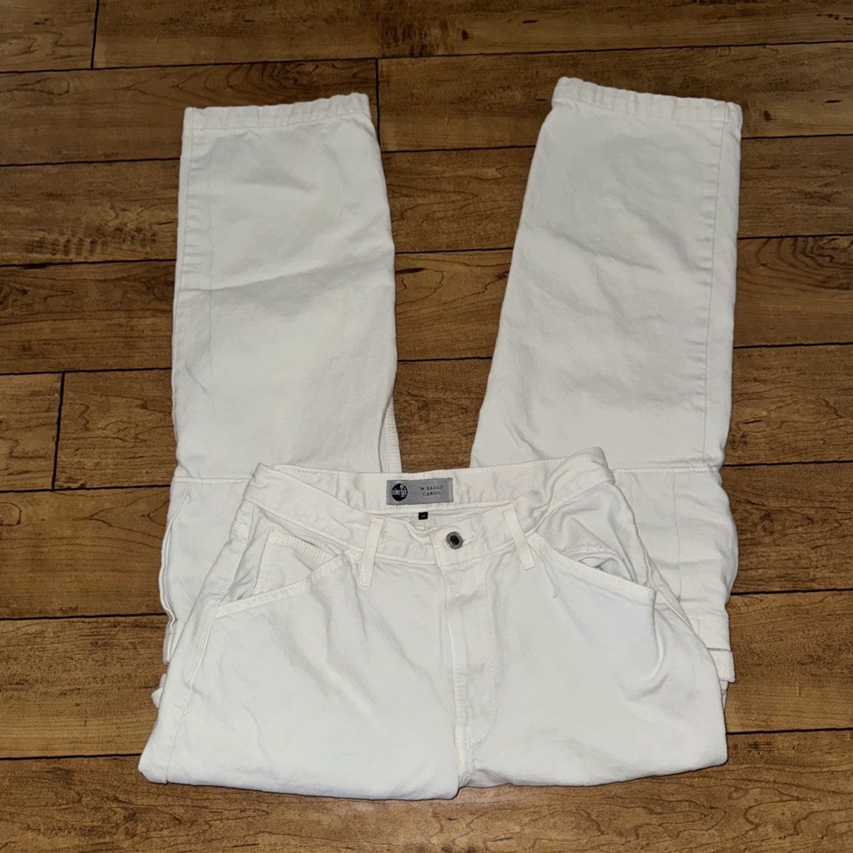 Levi's VINTAGE Levi’s Silvertab 94 Baggy Cargo Pants Men 28x32 Gray Cargo Mens Size US 28 / EU 44 - 4 Thumbnail