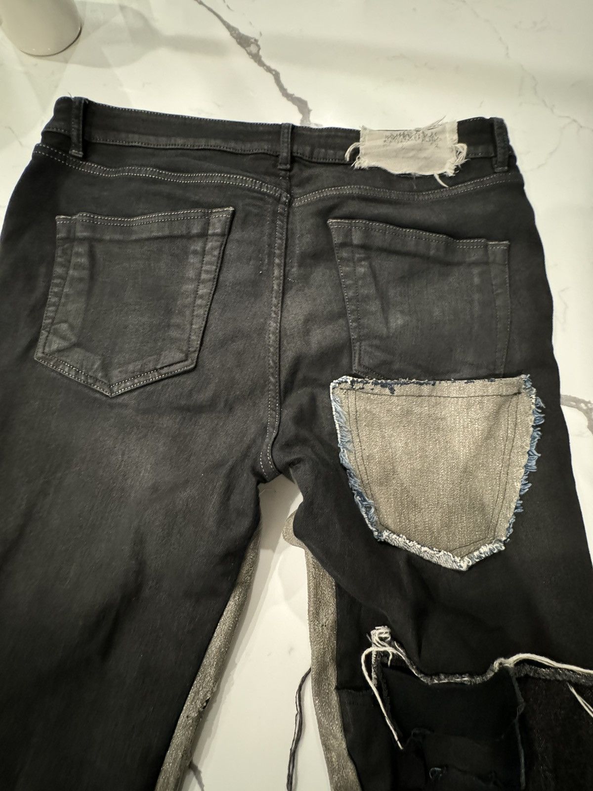 Rick Owens RARE RICK OWENS X SWAMPGOD DENIM Size US 34 / EU 50 - 2 Thumbnail