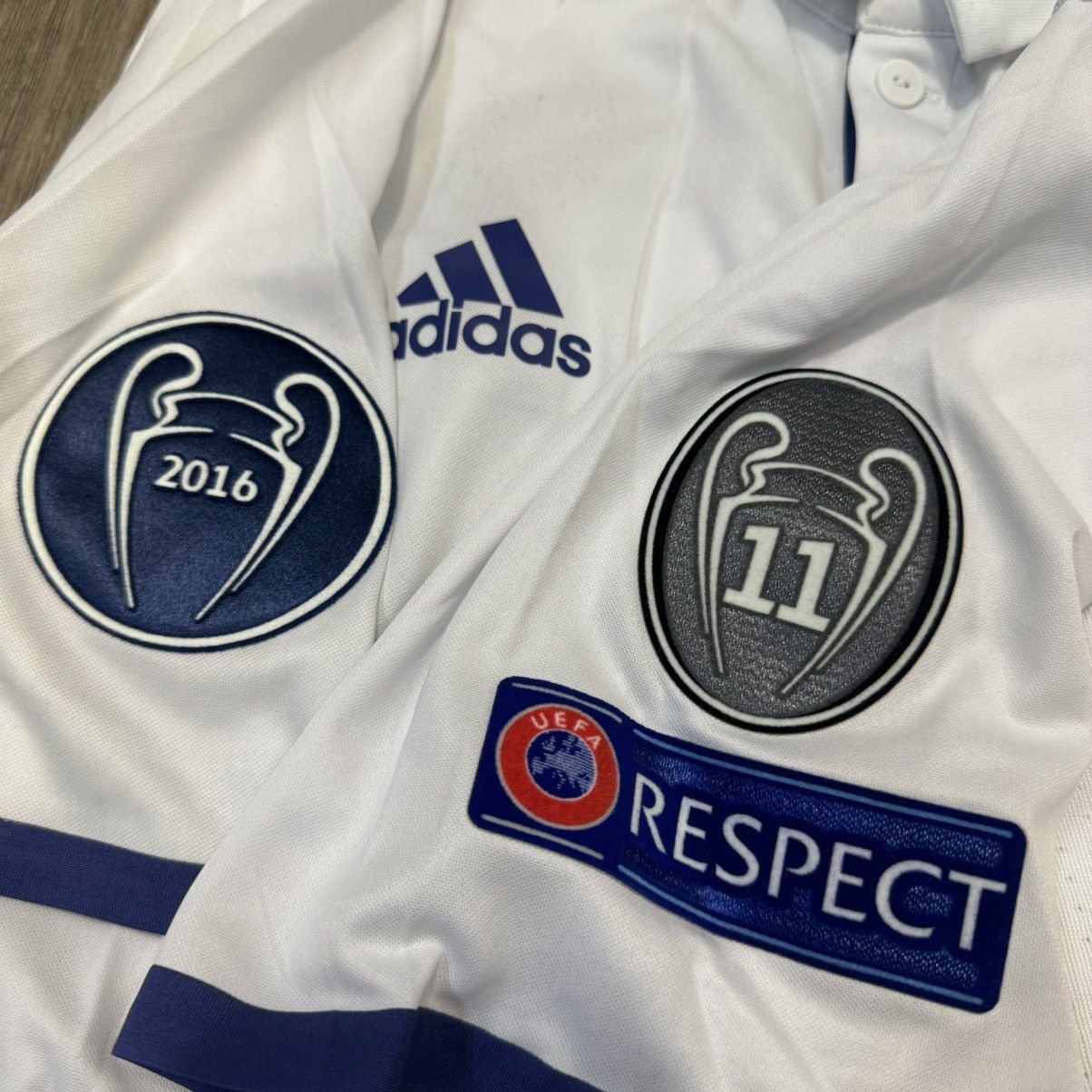 Adidas Real madrid 16/17 player issue home shirt #7 Ronaldo Size US L / EU 52-54 / 3 - 8 Thumbnail