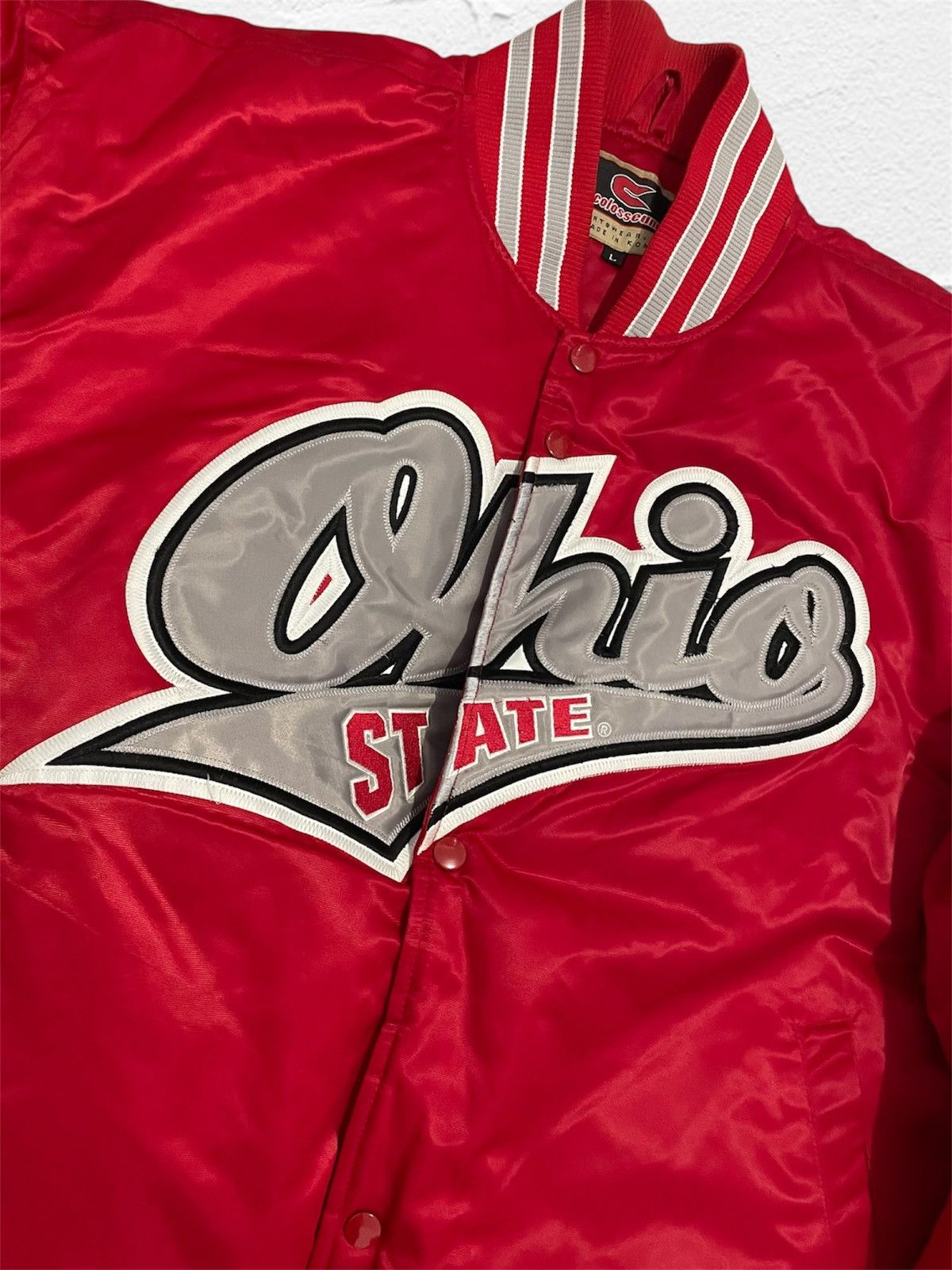 Colosseum Athletics Ohio State Satin Bomber Jacket Buckeyes Colosseum Size US L / EU 52-54 / 3 - 2 Thumbnail