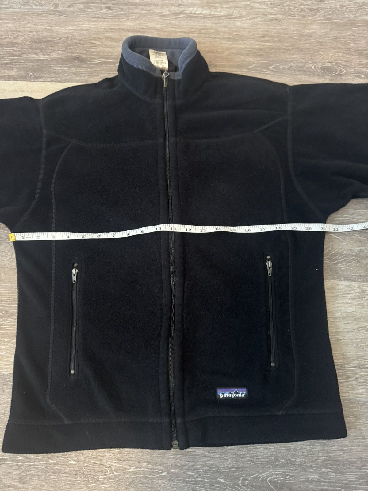 Patagonia × Vintage Black Patagonia zip up fleece Size US M / EU 48-50 / 2 - 4 Thumbnail