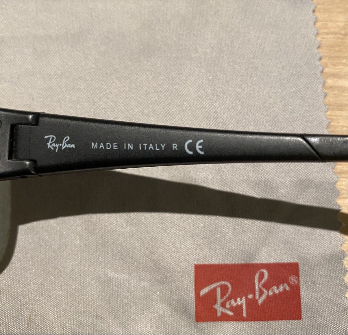 RayBan Ray-Ban RB3421 Black Sunglasses Size ONE SIZE - 8 Thumbnail