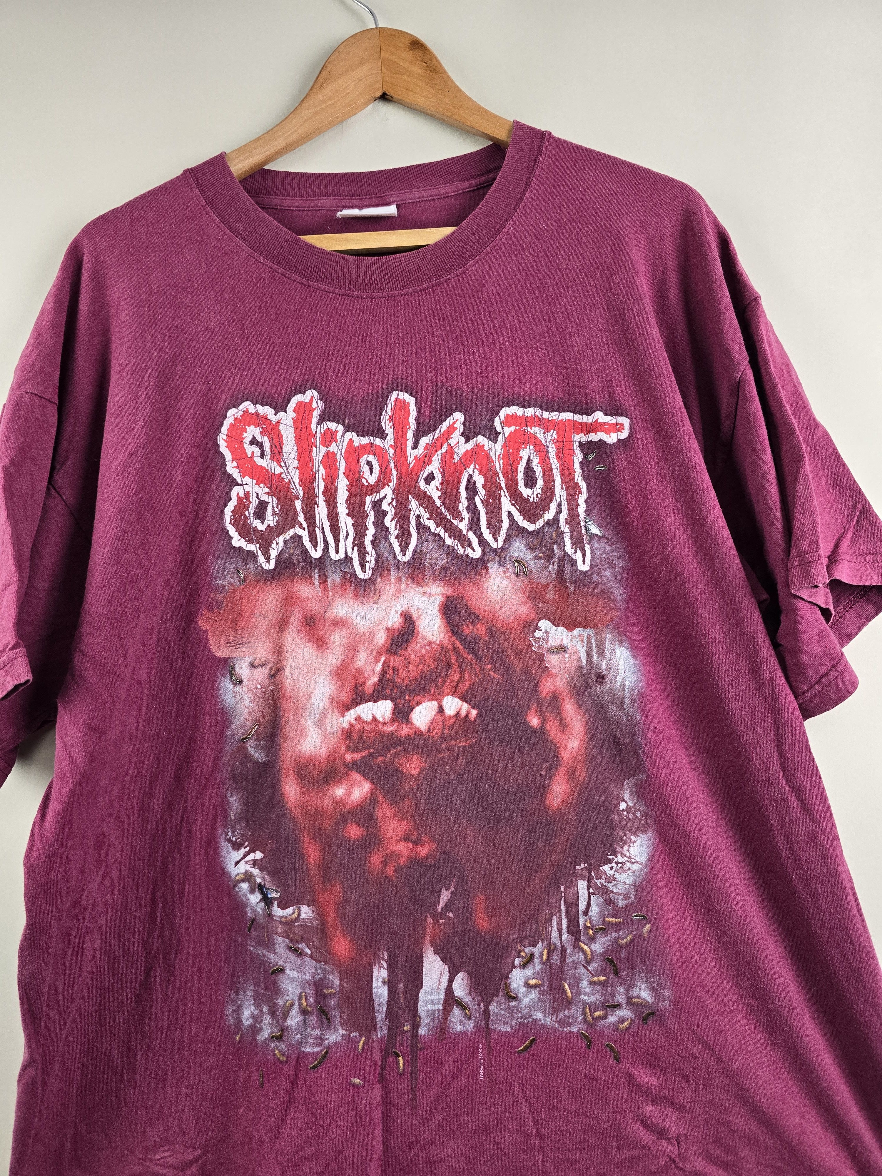 Band Tees × Slipknot × Vintage 2001 Slipknot Maggots International Infection XL 23" 29.5" Size US XL / EU 56 / 4 - 2 Thumbnail