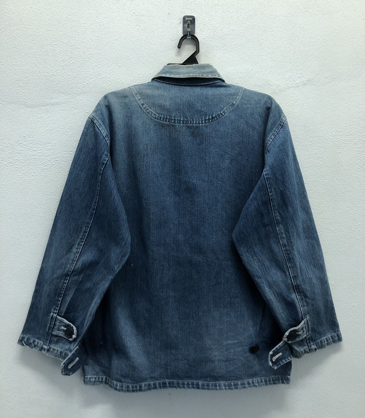 Japanese Brand × Vintage Vintage Demob Men Denim Jacket Size US XL / EU 56 / 4 - 2 Thumbnail